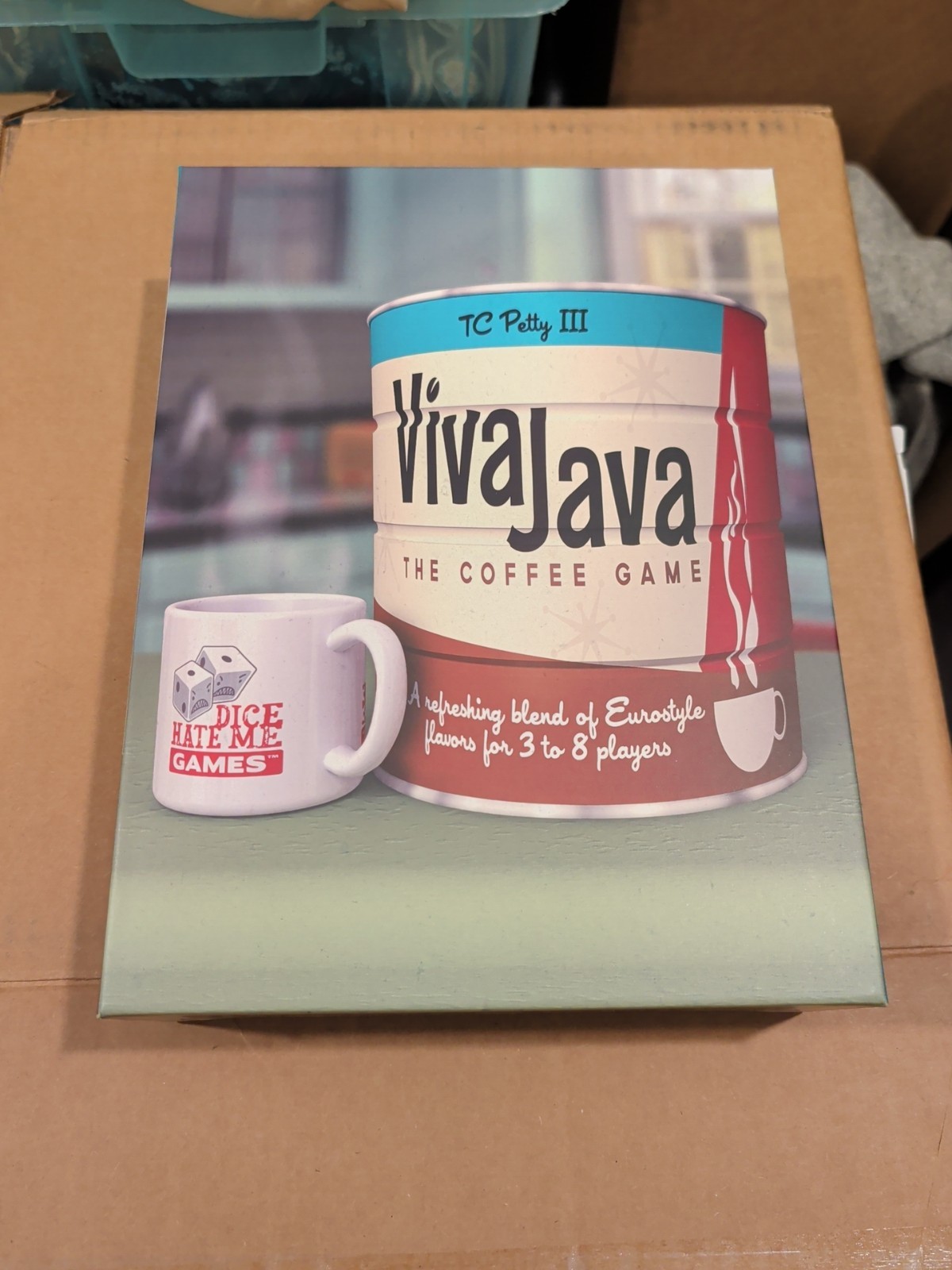 Viva Java The Coffee Game From Dice Hate Me Games New! Punched But Unplayed