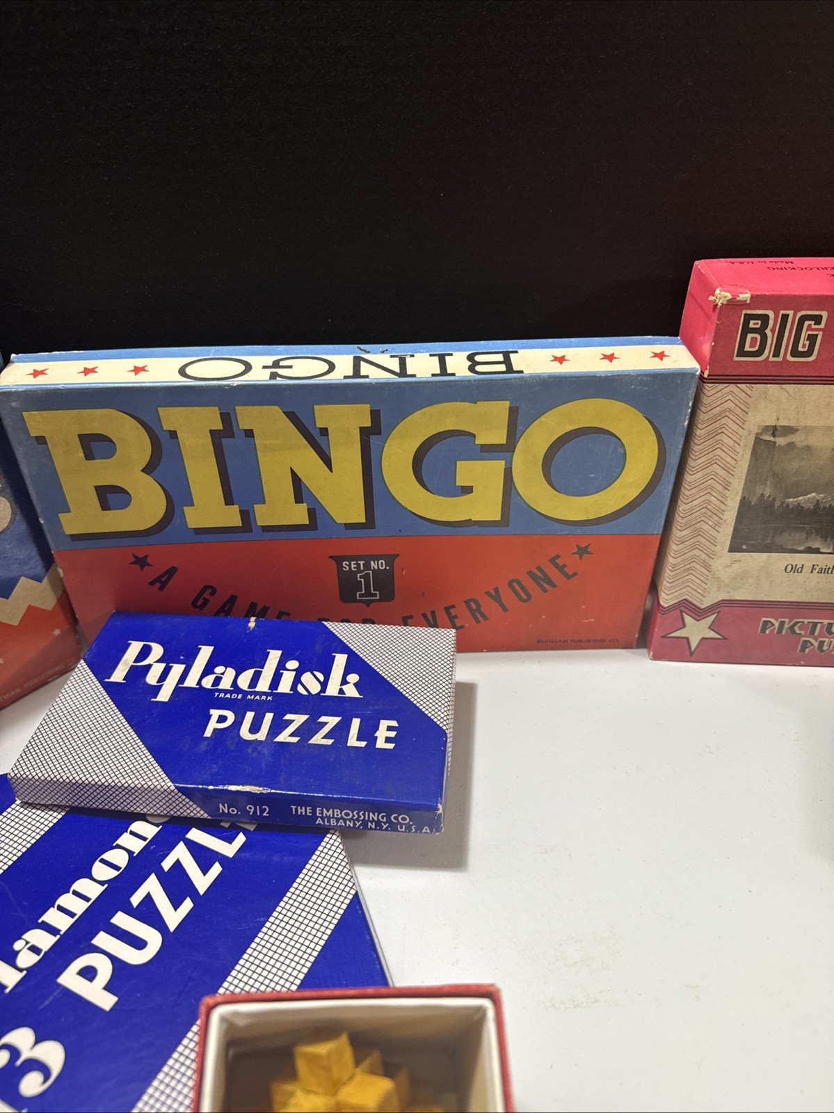Vintage Pre-1950s Gags Pranks Puzzles Games Lot Of 45 Pieces