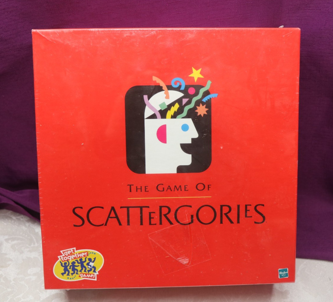 The Game Of Scatergories 1999 Hasbro NEW SEALED