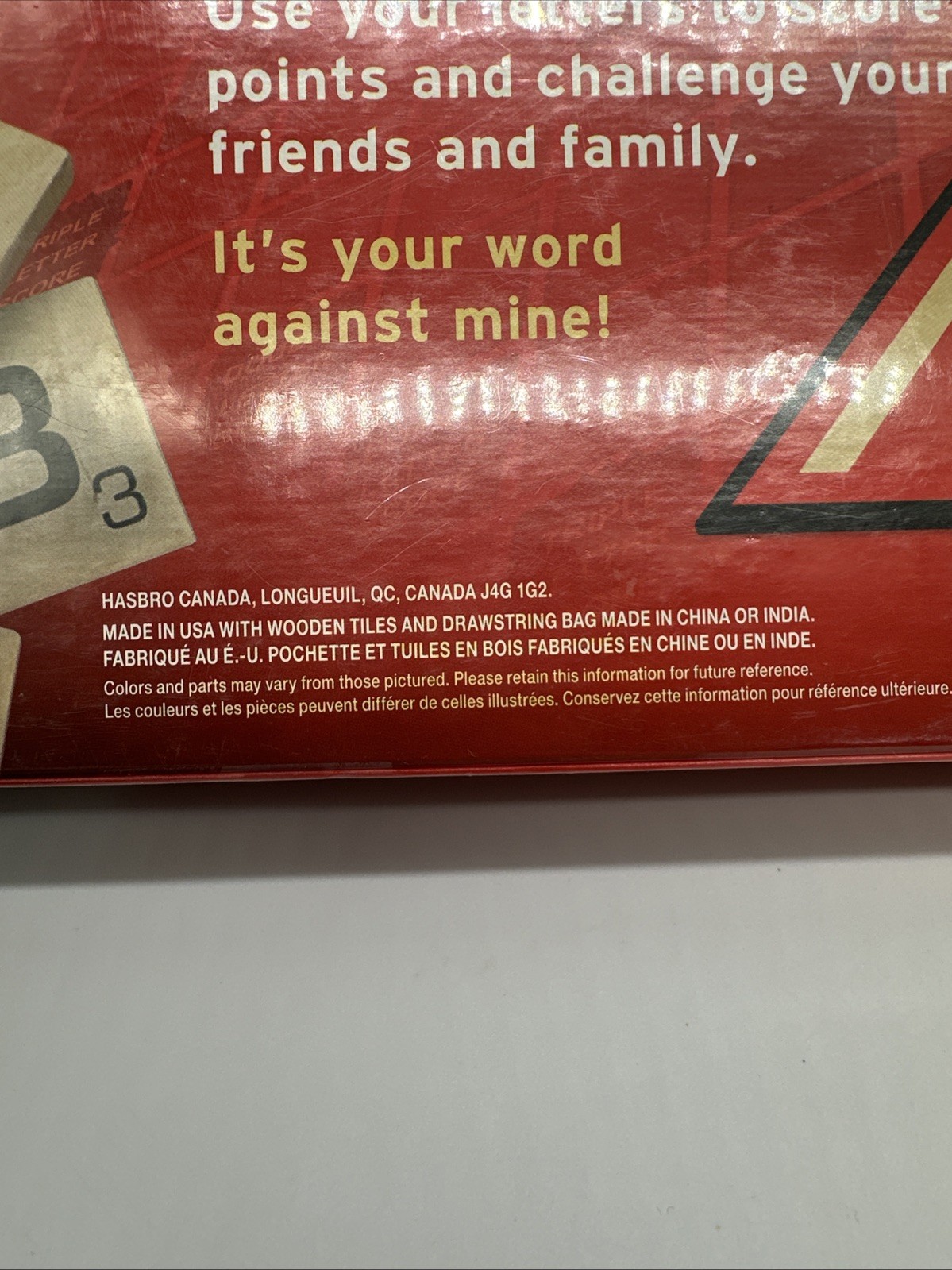 Scrabble Board Game – Crossword New- 2013 Hasbro COMPLETE SEALED