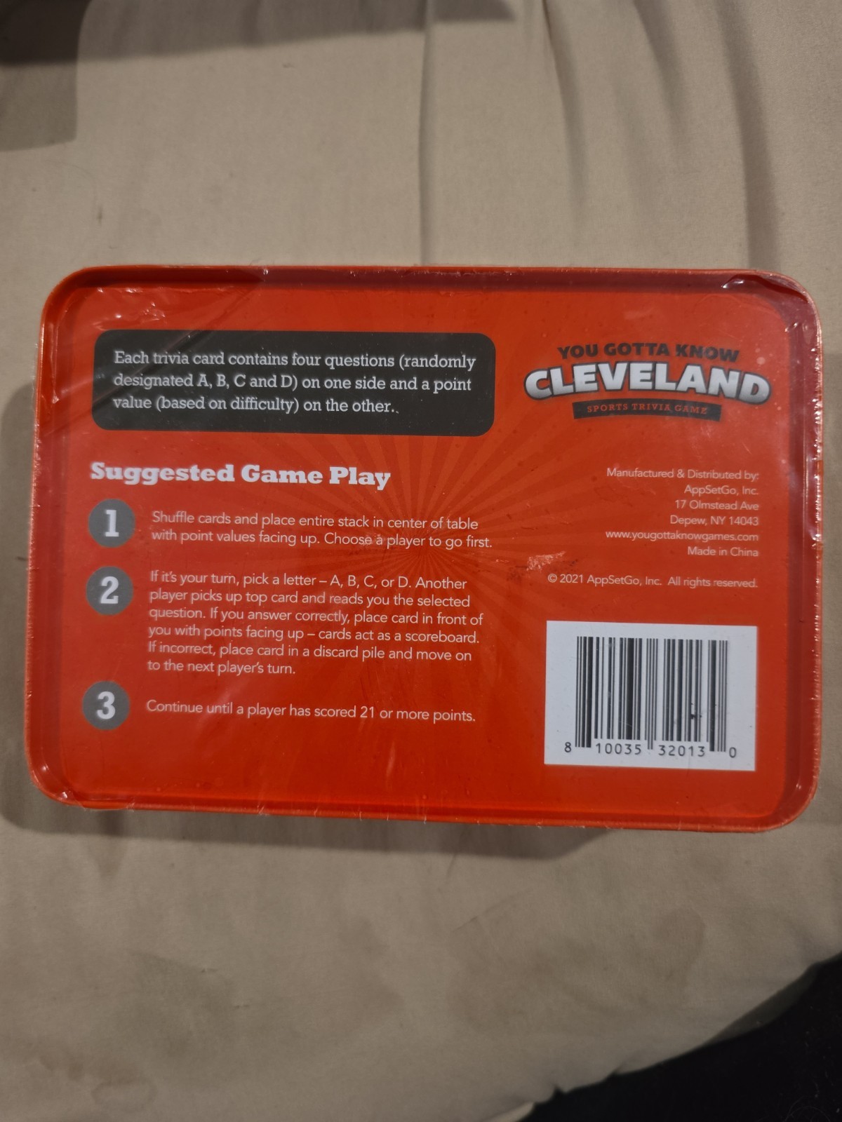 You Gotta Know Cleveland Ultimate Sports Trivia Game Cards For Fans 2021 Edition