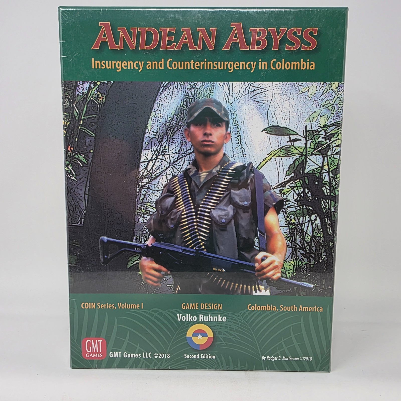 Andean Abyss Insurgency And Counterinsurgency In Colombia GMT Games New Sealed
