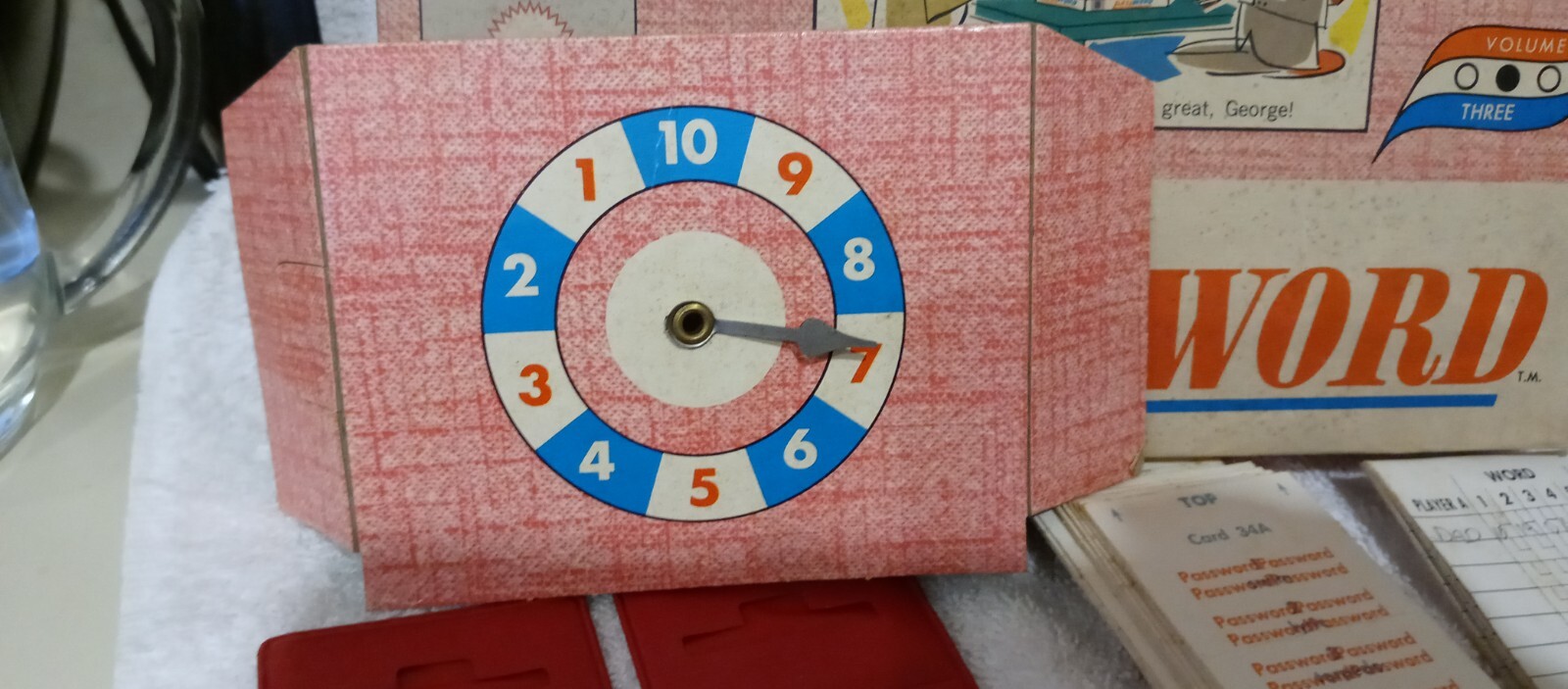 ORIGINAL/VINTAGE, 1963 PASSWORD Game By Milton Bradley Co – Volume Three, #4260