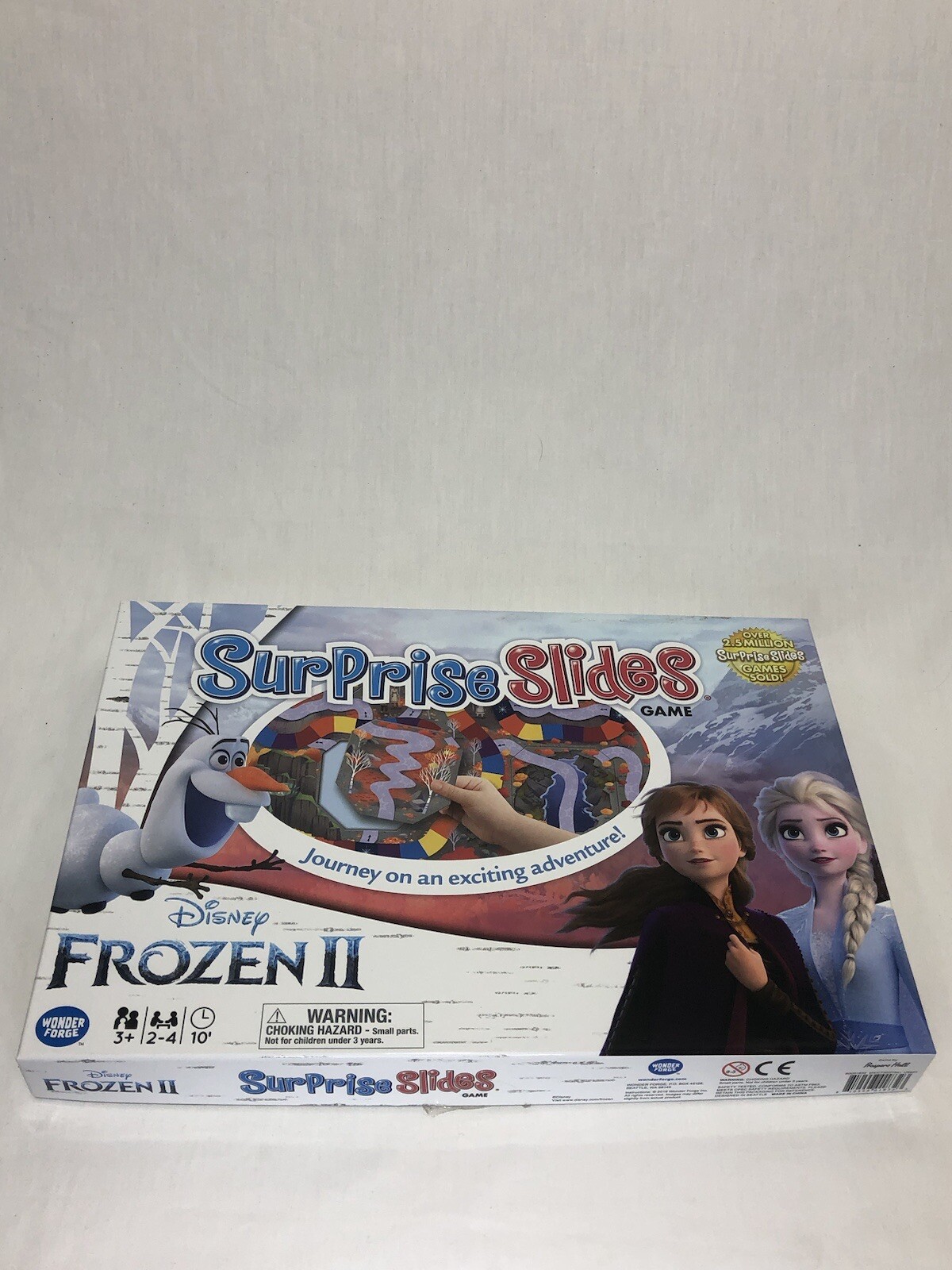 Frozen 2 Surprise Slides Board Game