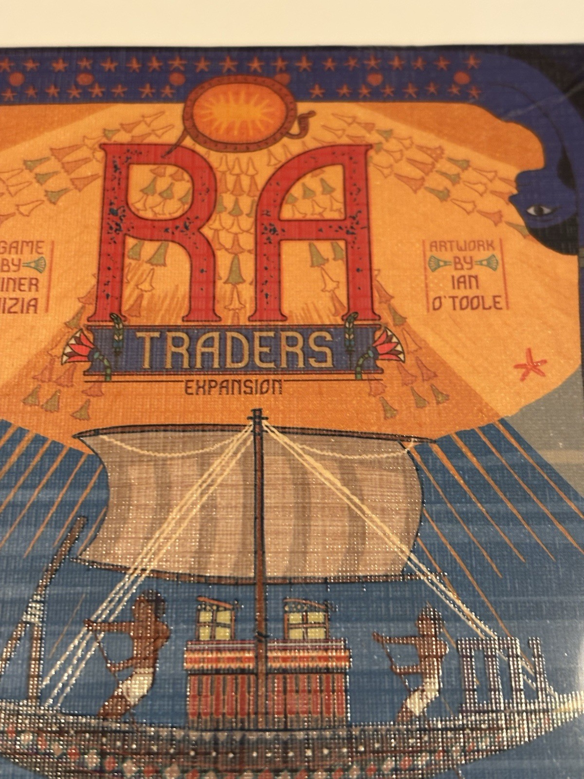 RA Deluxe Pharaoh Edition & Trader Expansion Set sealed