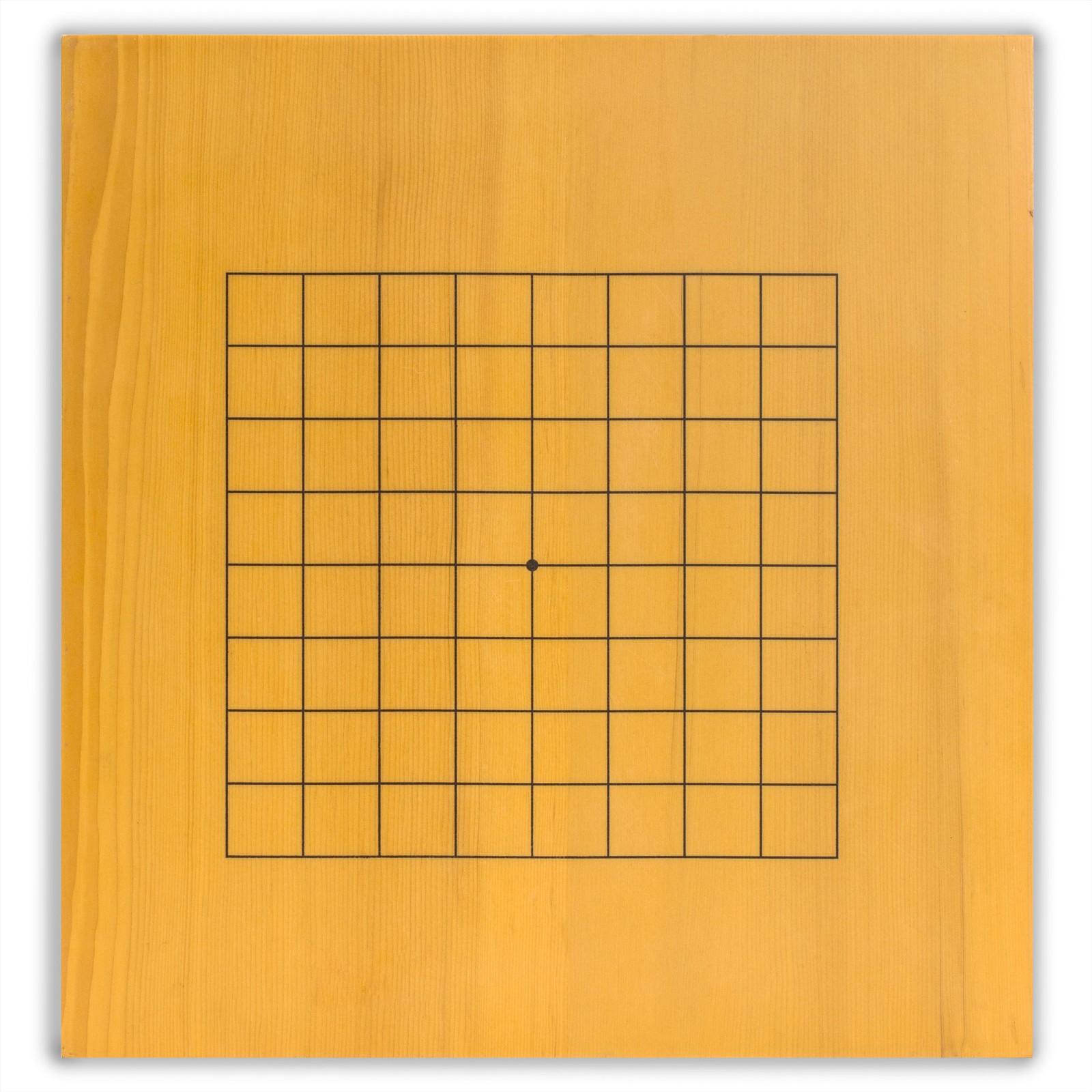 Shin Kaya Reversible Go Game Set Board (0.8-inch) with Double Convex Stones