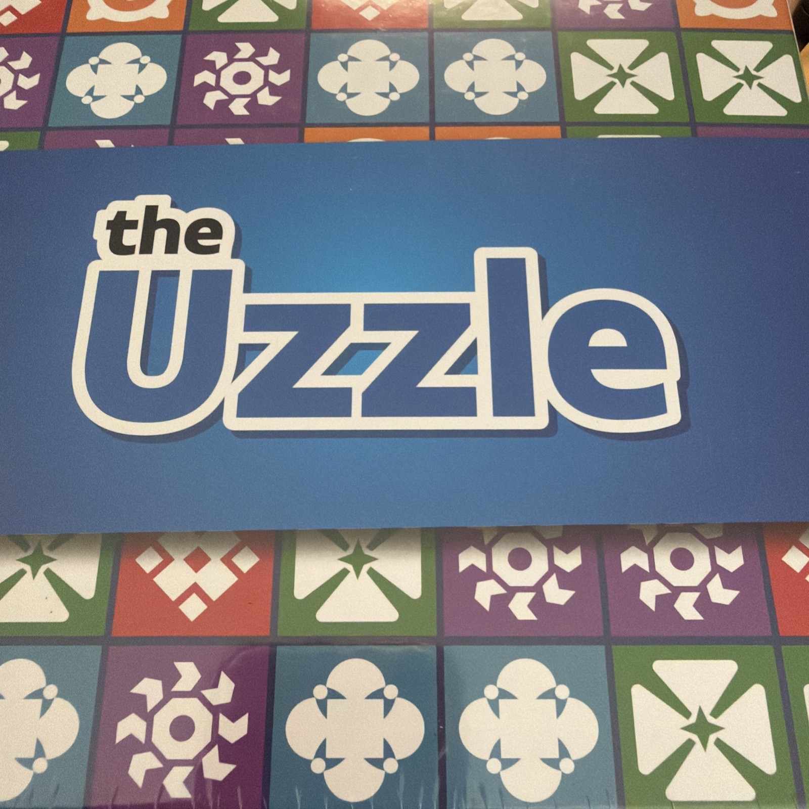 The Uzzle Board Game Family Block Puzzle for Children & Adults New Sealed