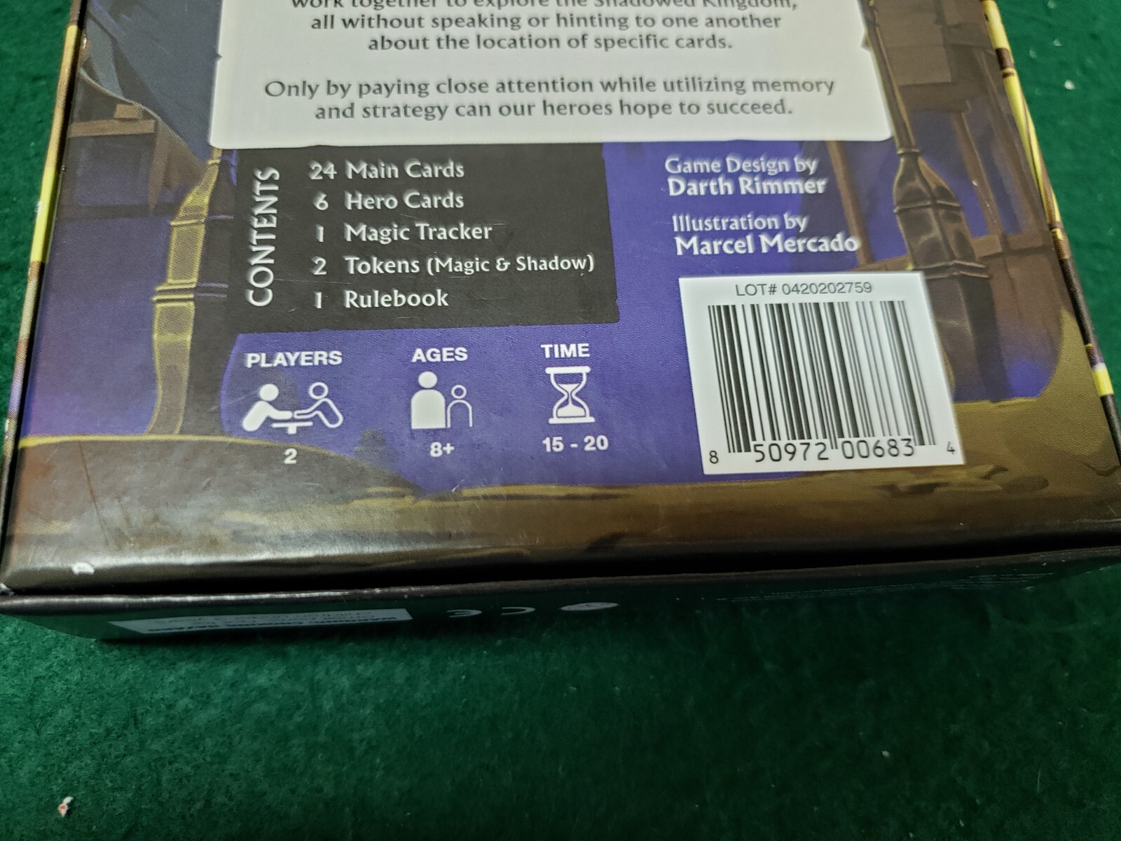 Disney Shadowed Kingdom Card Game Mondo Games Complete, Pre-owned