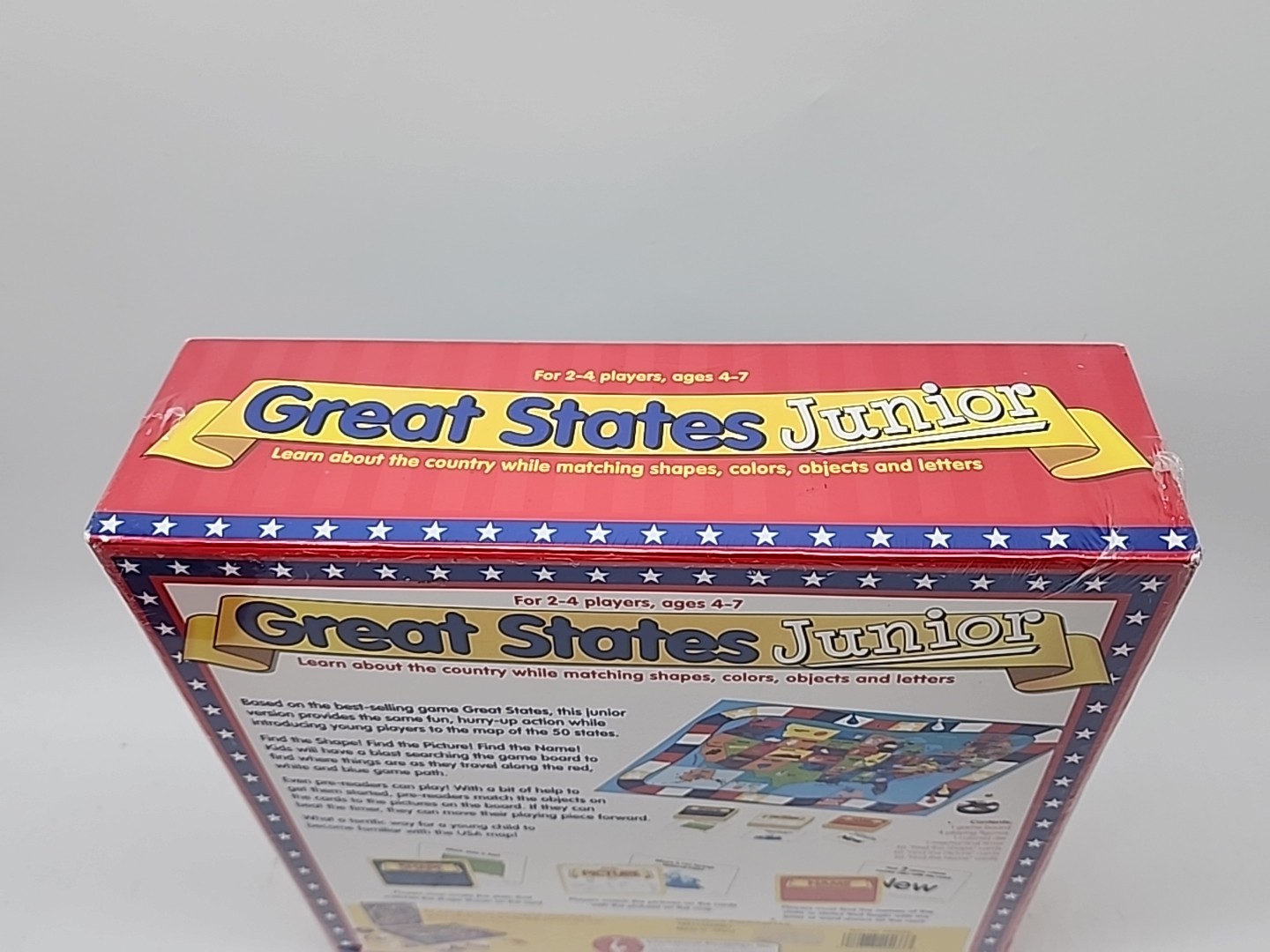 NEW 2003 International Playthings Great States Junior Game HOMESCHOOL AGES 4/7
