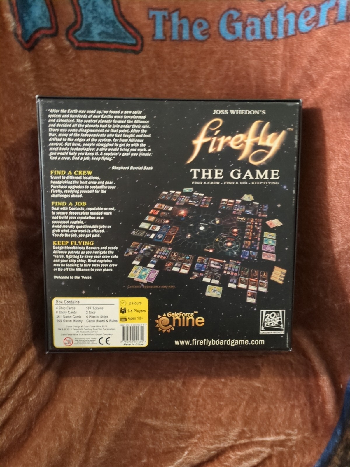 Firefly Board Game UNPUNCHED with Artful Dodger Promo RARE Gale Force Nine