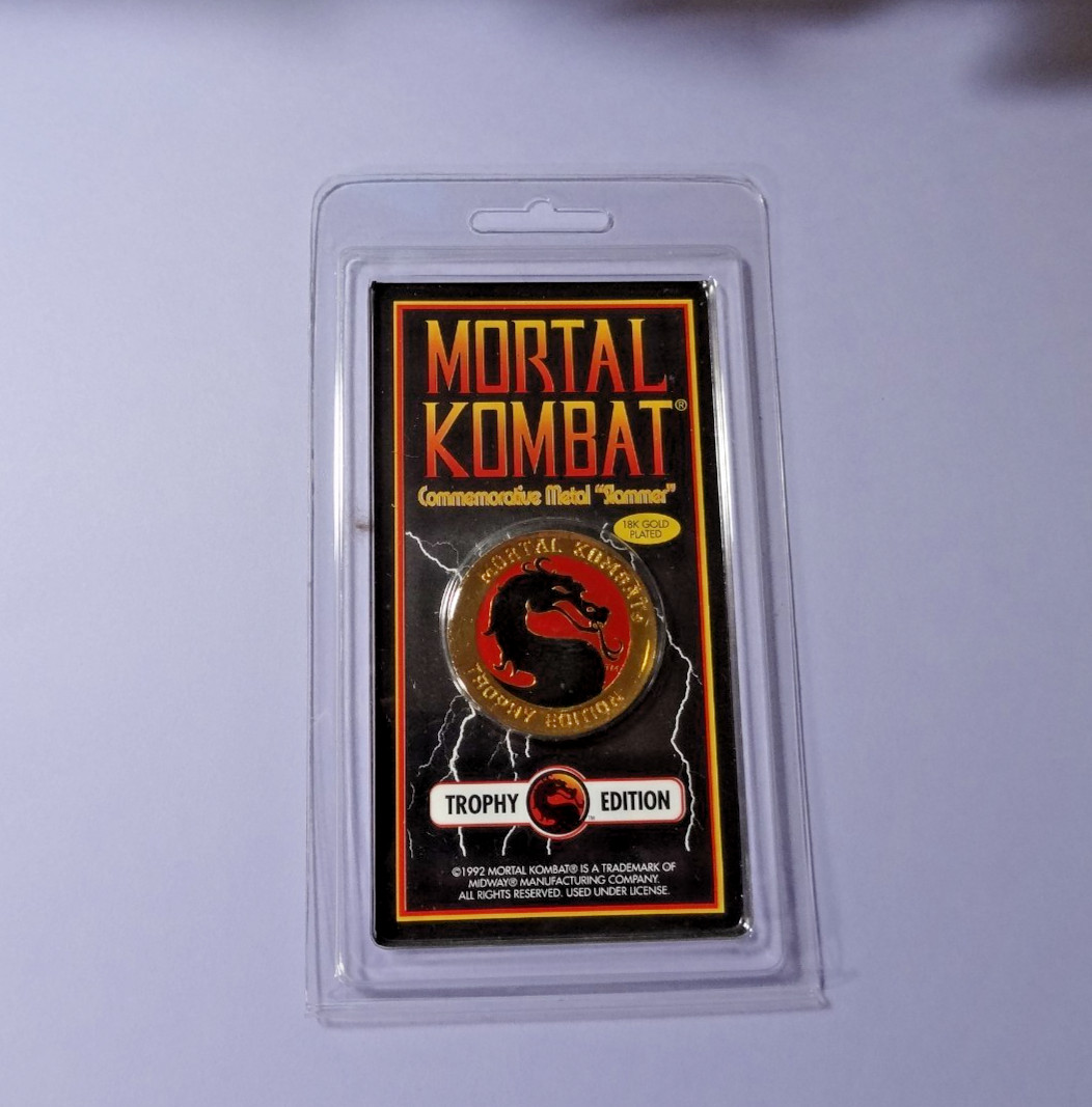 POGS * 100 Misc Variety Plus One (1) Mortal Kombat 18K Gold Plated Metal Slammer