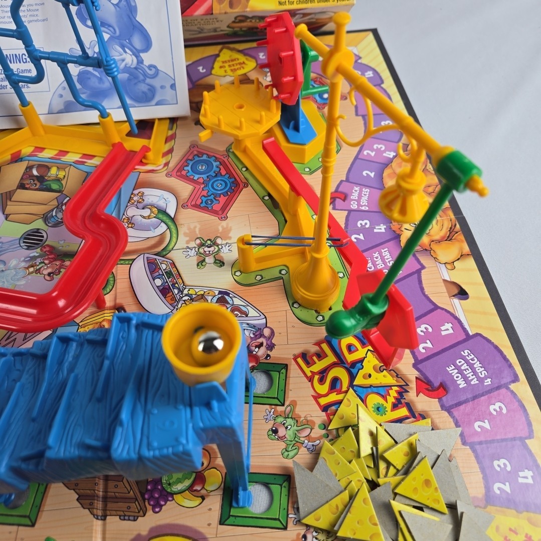 Mouse Trap Board Game 2005 Milton Bradley Hasbro Complete #04657 Vintage
