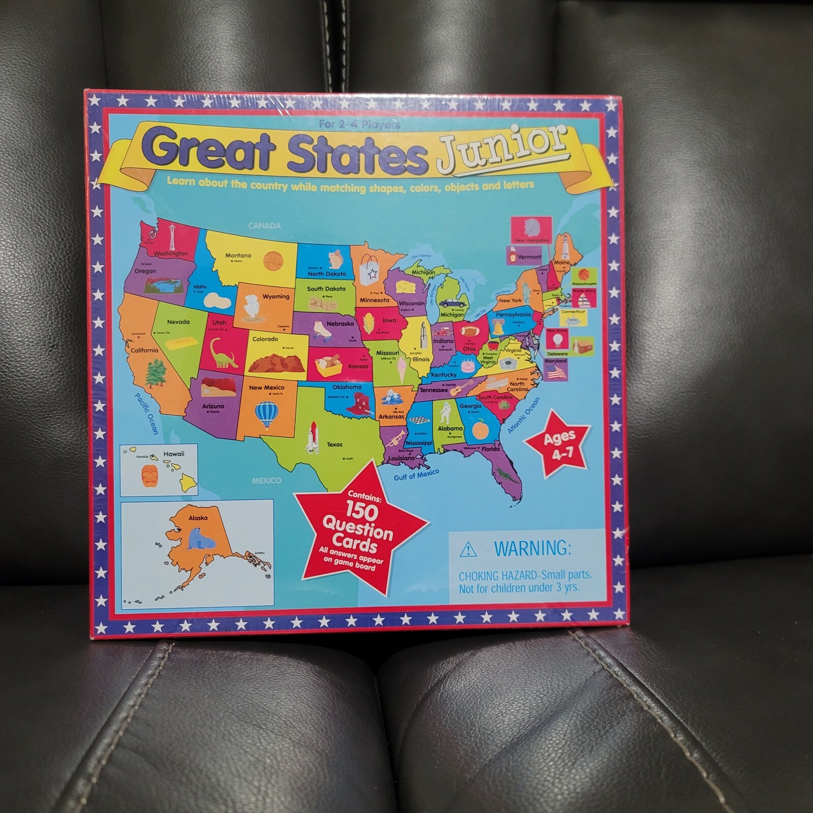 2003 International Playthings Great States Junior Game BRAND NEW