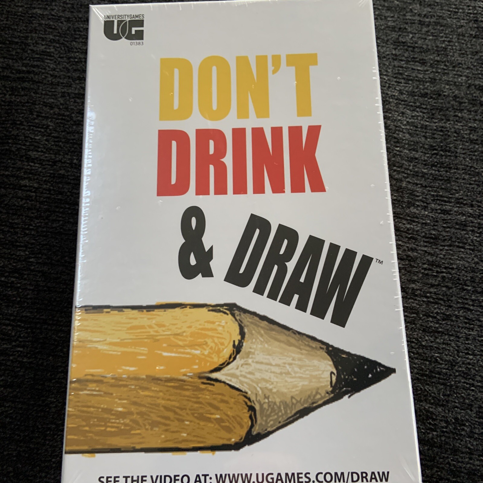 University Games Don’t Drink and Draw NEW Sealed Age 21+
