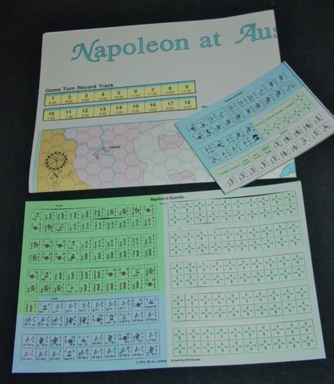 3W 1993 : NAPOLEON AT AUSTERLITZ game – 2nd Edition (UNPUNCHED)