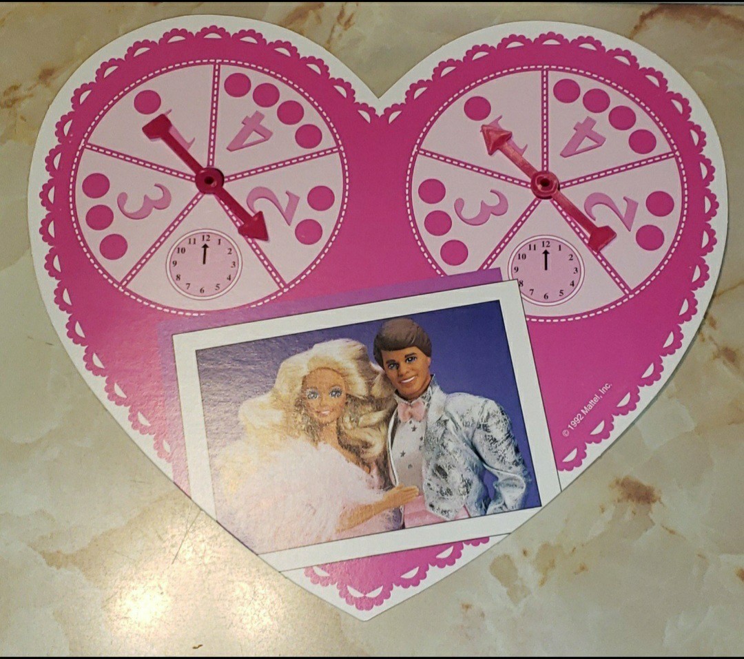 Barbie Dream Date Board Game 1992 Golden DOUBLE CLICK PHOTOS-FULL