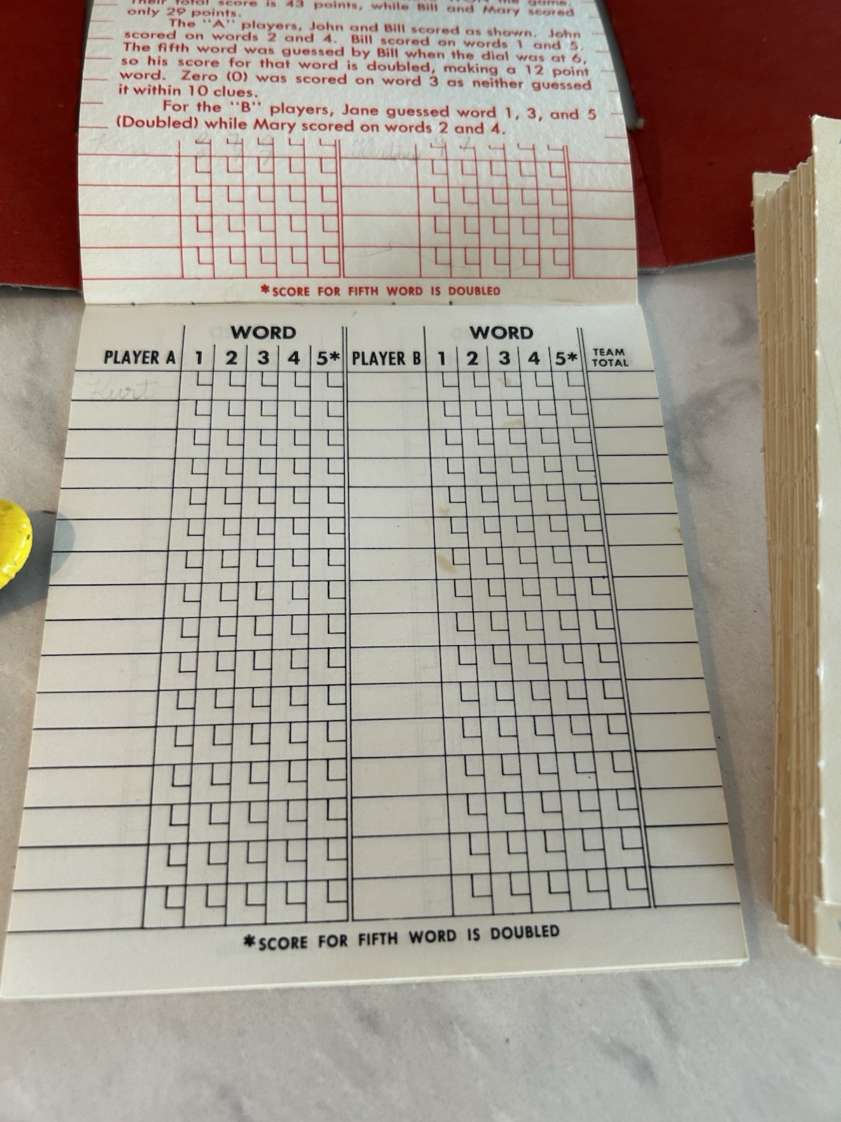 Vintage 1962 Password Board Game MB BLUE Box Edition Vol 2 #4260 Complete LC26