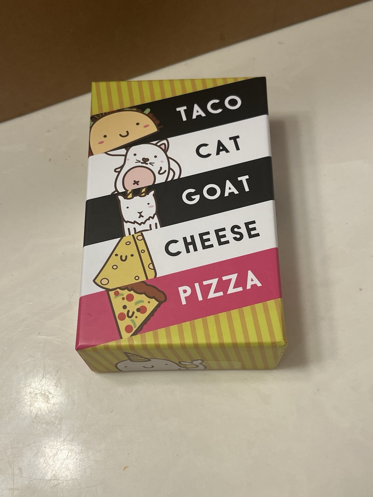 Taco Cat Goat Cheese Pizza Card Game Complete 2018 Social Gathering Novelty