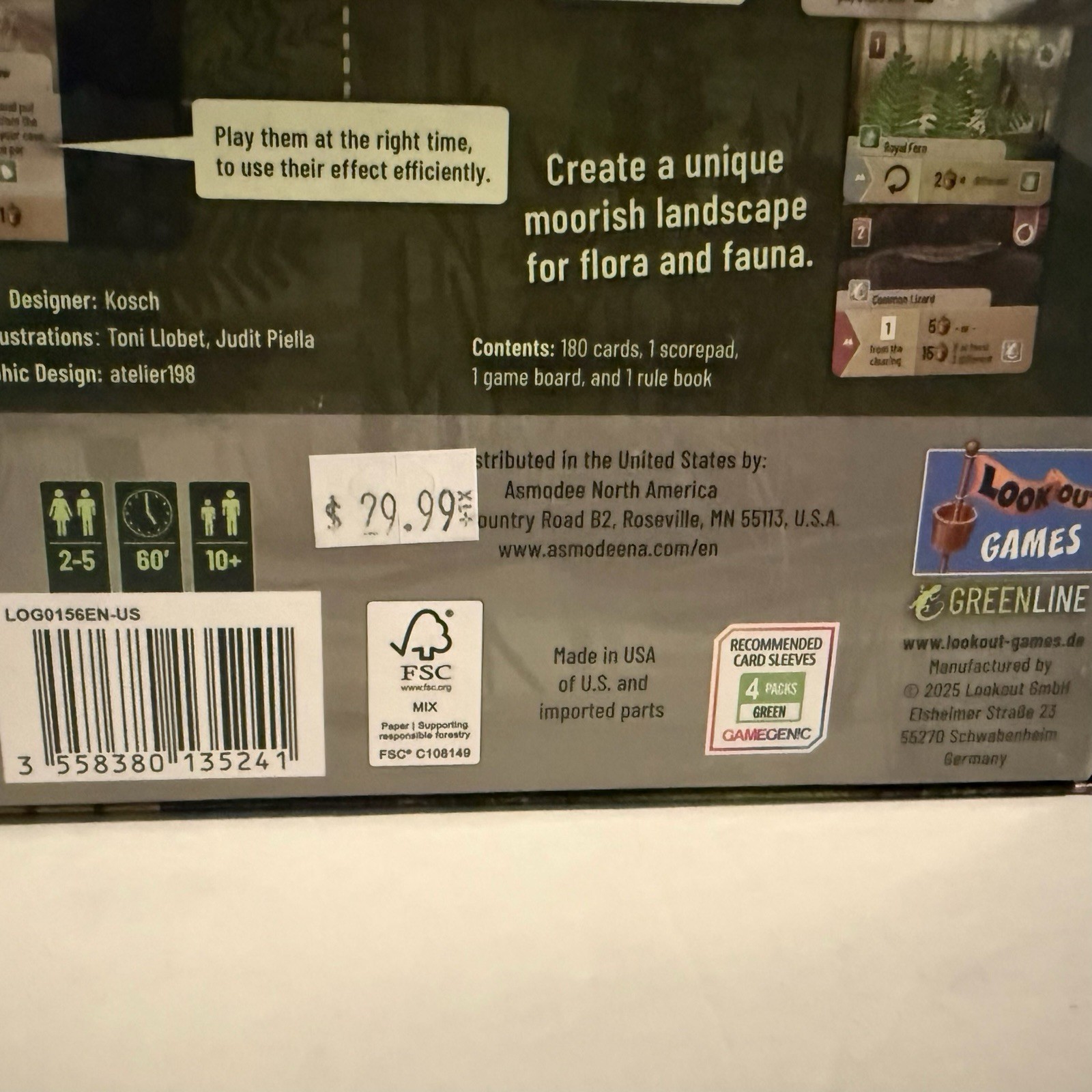 Forest Shuffle: Dartmoor Board Game Lookout Games 2025 – New / Sealed