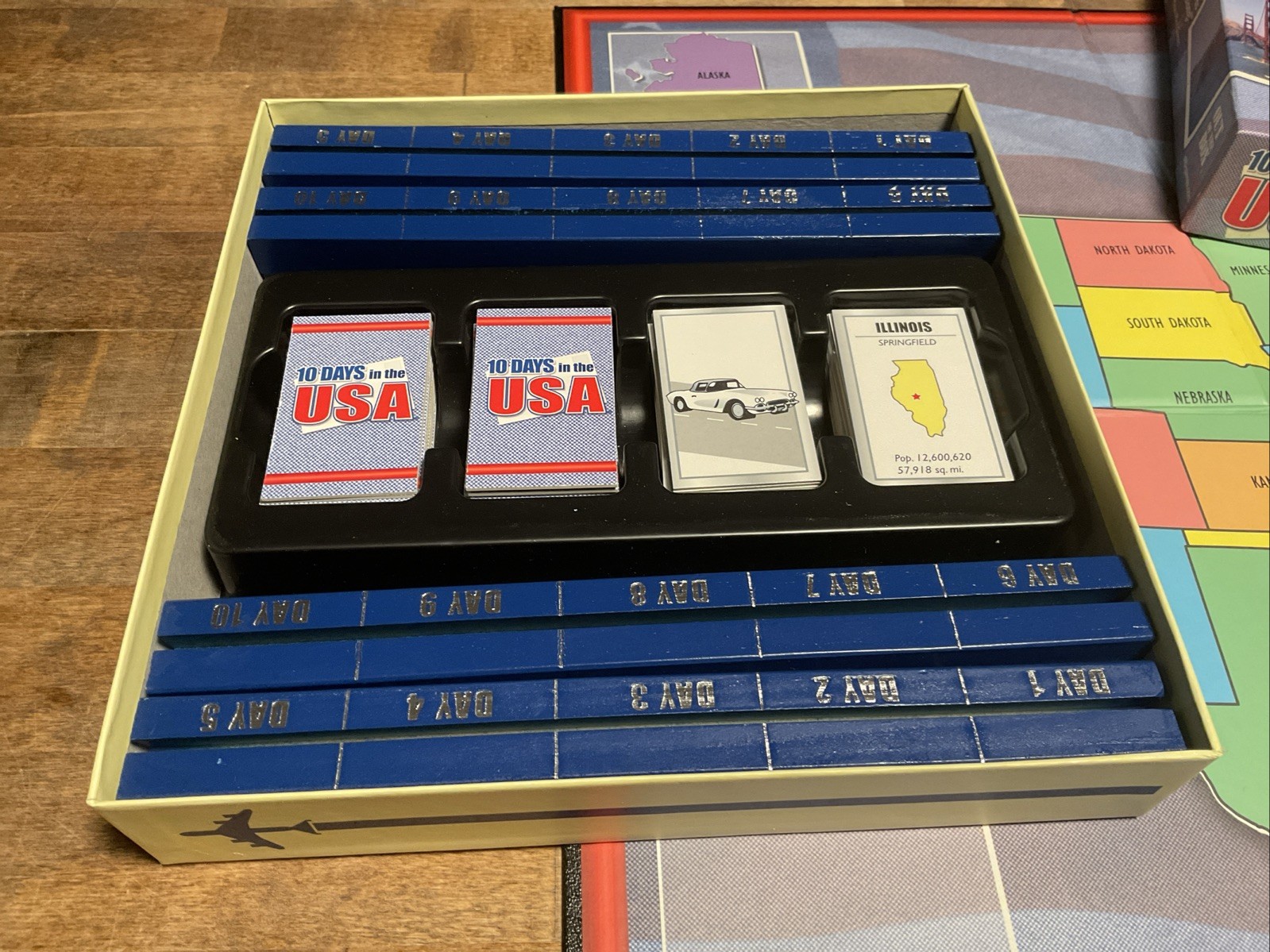 10 Days in the USA Out of the Box Complete and Used Condition