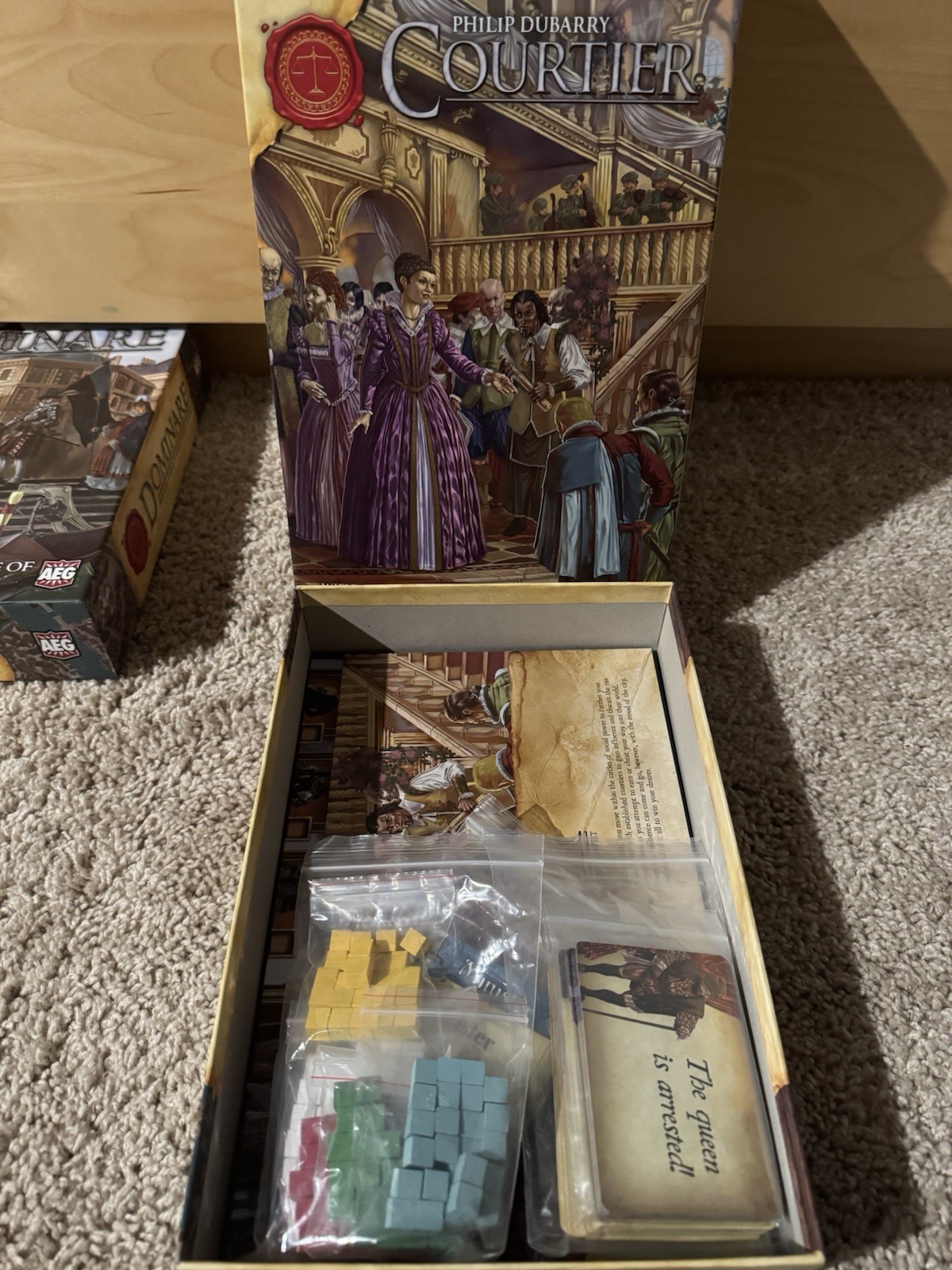 Board Game Collection Gentes Board Game Deluxified / Courtier And Dominaire