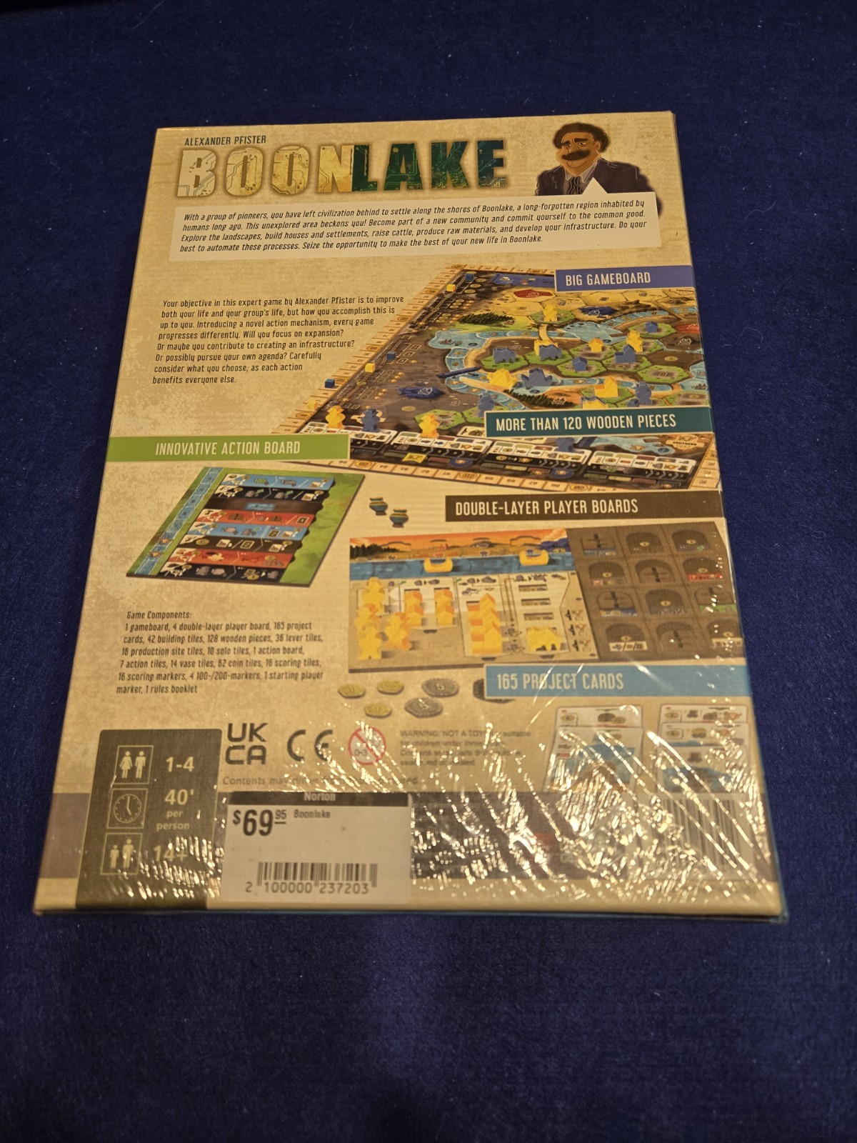 Boonlake board game NEW sealed box Boon Lake Exploration Strategy 1 to 4 players
