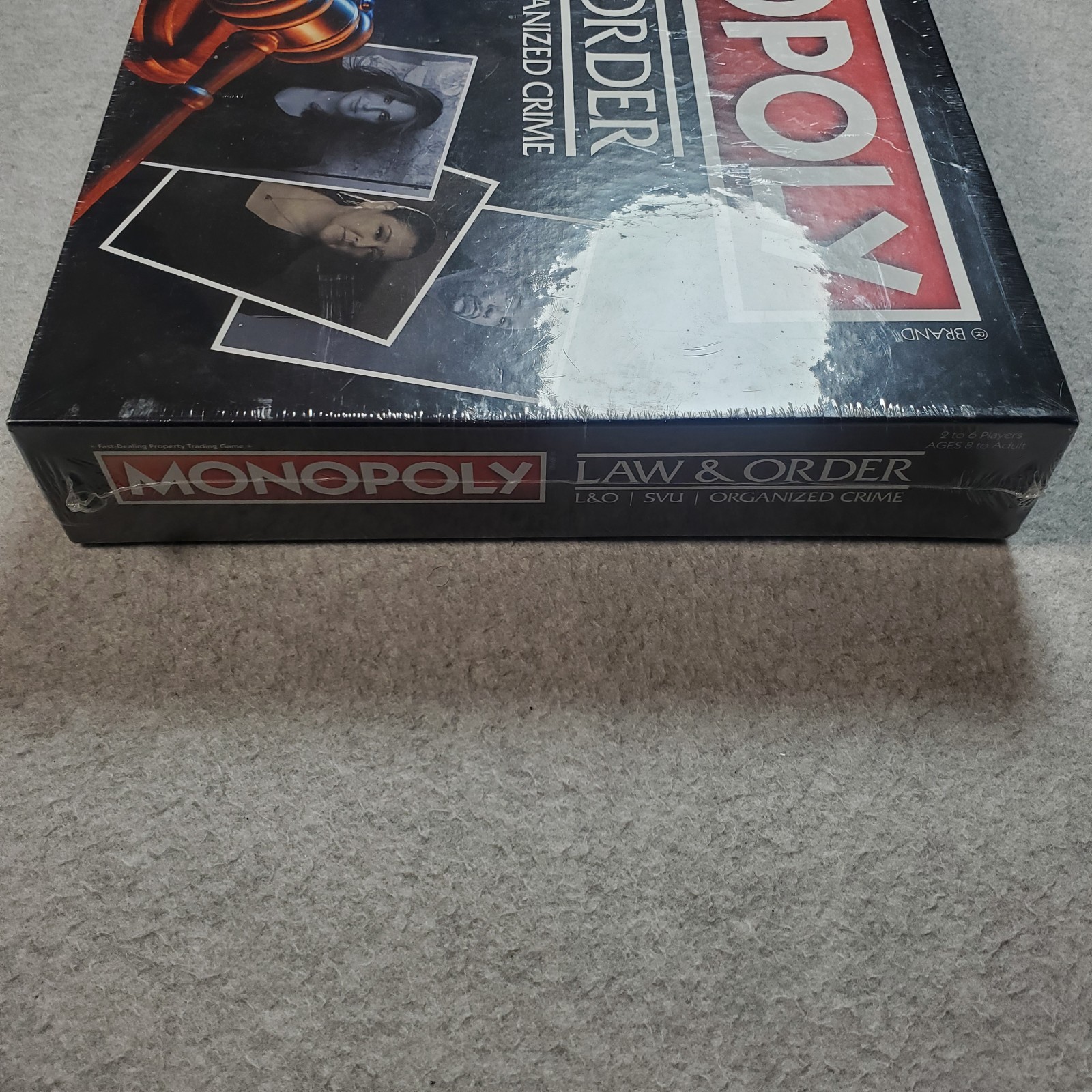 Monopoly Law and Order SVU Organized Crime Board Game SEALED Hasbro USAopoly