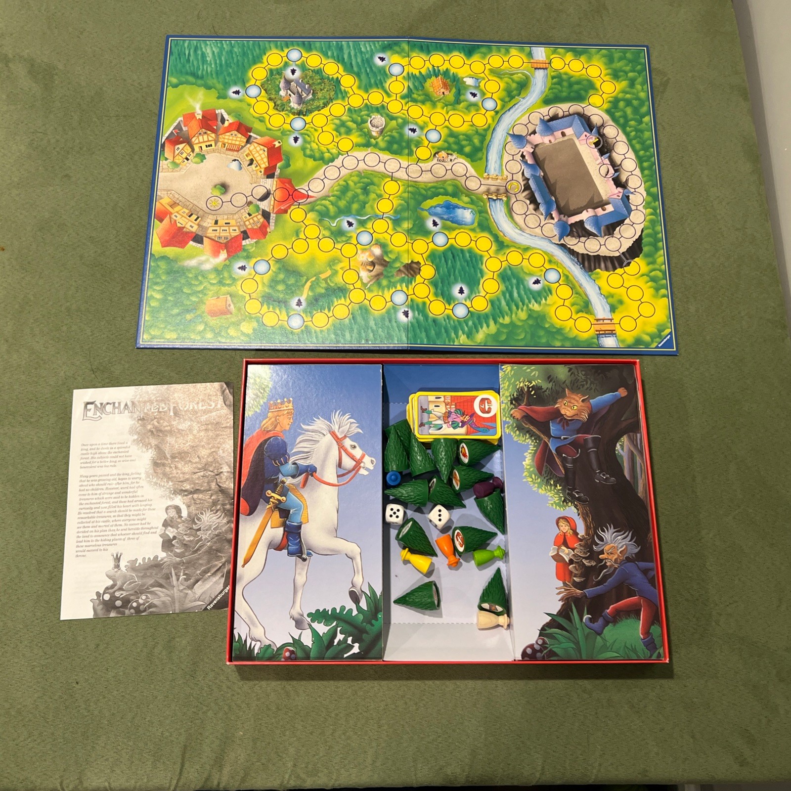 Enchanted Forest Board Game Ravensburger 1994 Vintage Complete Excellent Cond.