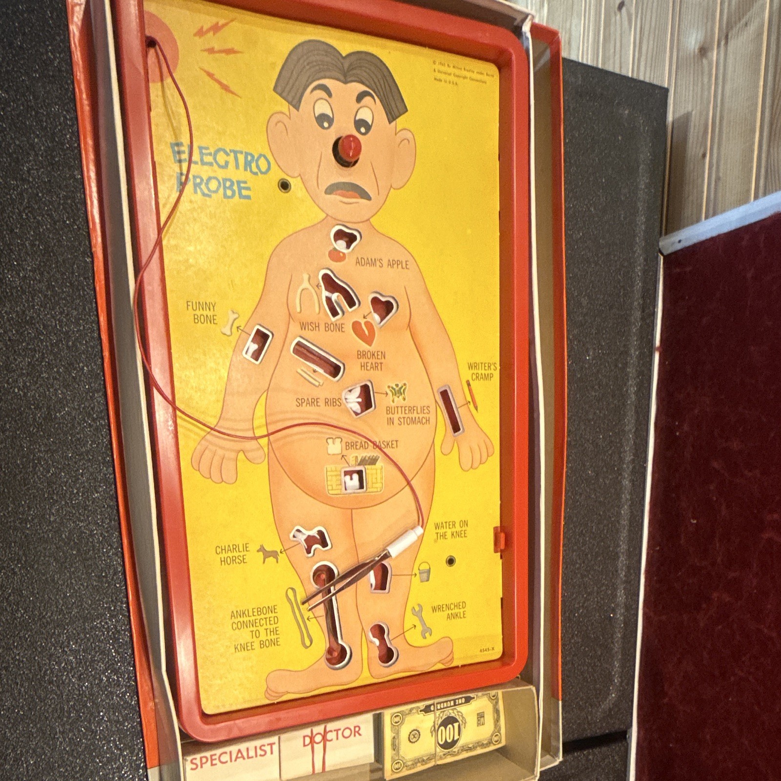 Milton Bradley Operation Electric Medical Board Game Complete Vintage MPN 4545