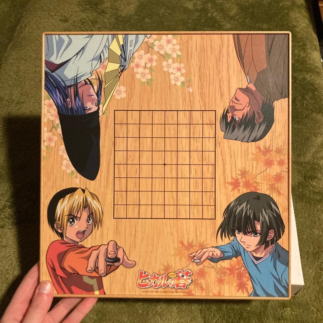 Hikaru no Go 19×19 & 9×9 Go Board Game Set Anime Japan Complete Board Stones