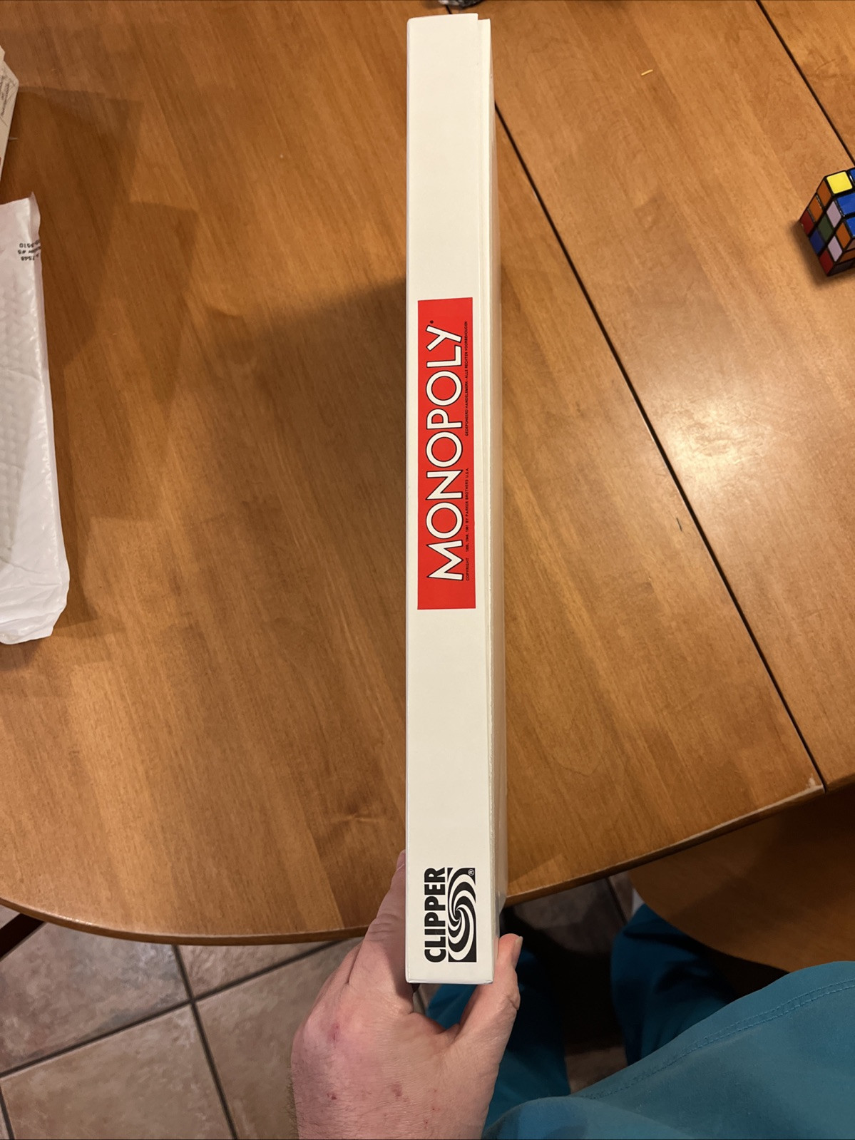 MONOPOLY GAME Dutch Language Version 1961 Complete Mild Box Damage Parts Sealed