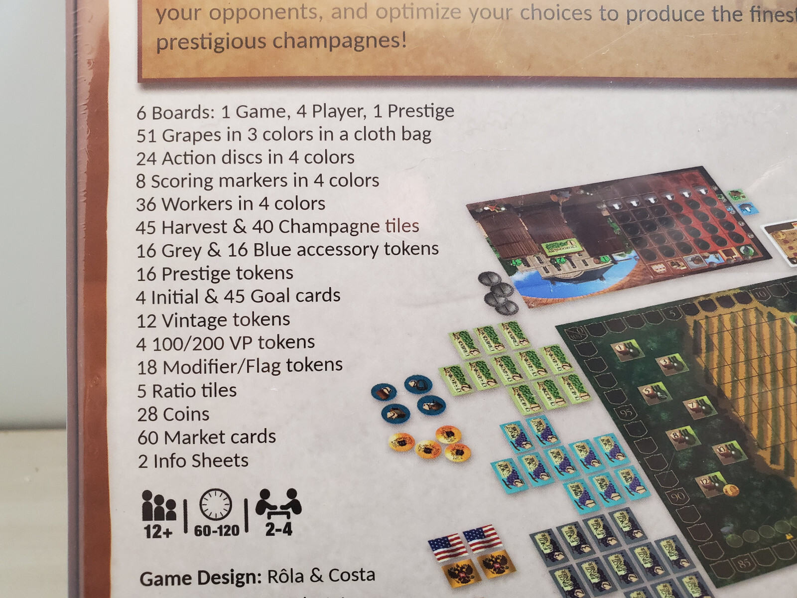 Dom Pierre Boardgame R&R Incorporated Pile Up Games Wine Game Winemaking