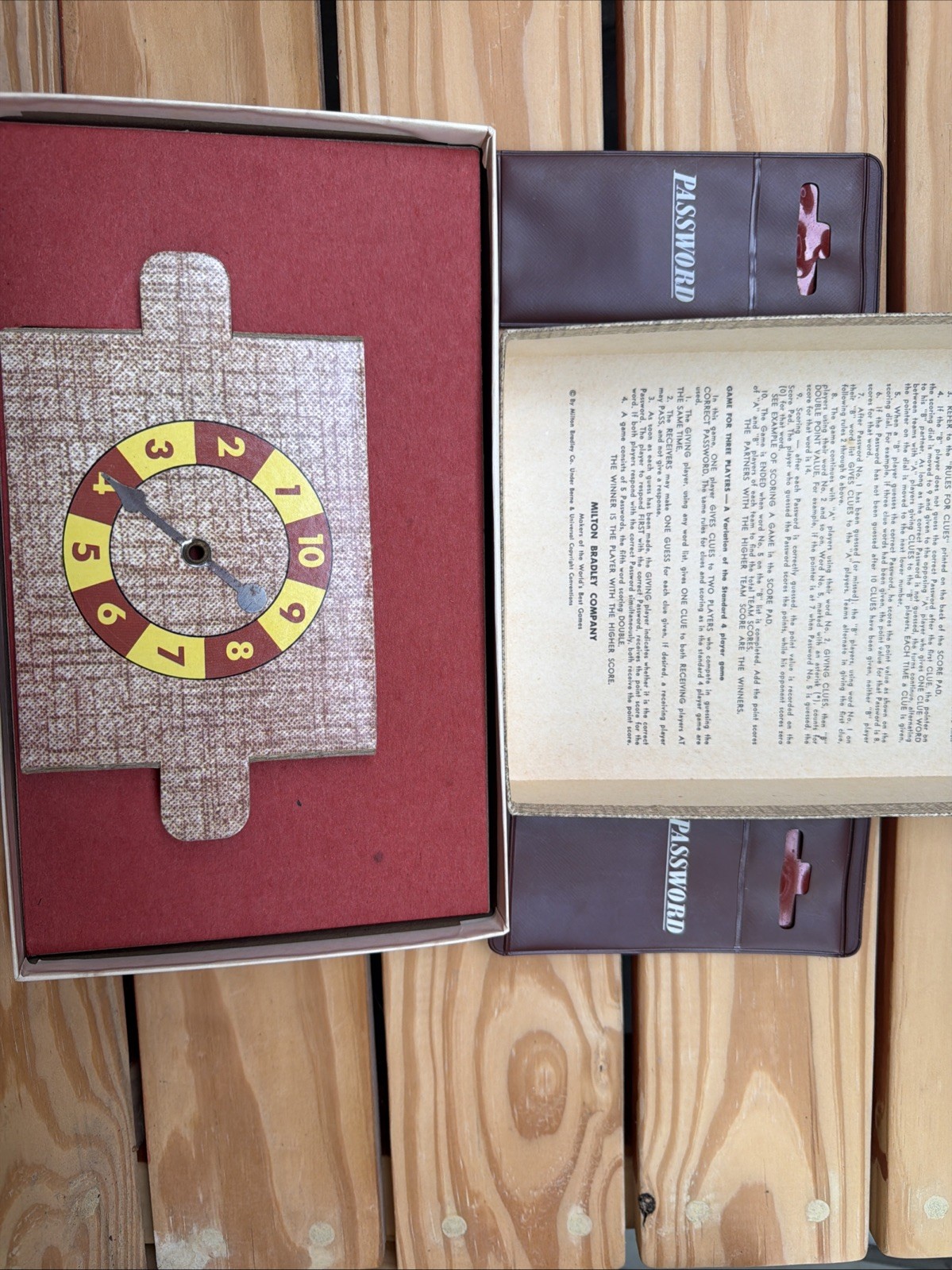 1962 Password Game 1st Edition by Milton Bradley Complete Great Condition