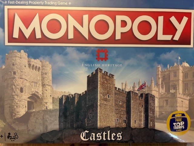 Monopoly English Heritage Castles Edition Board Game New from UK – Free Shipping