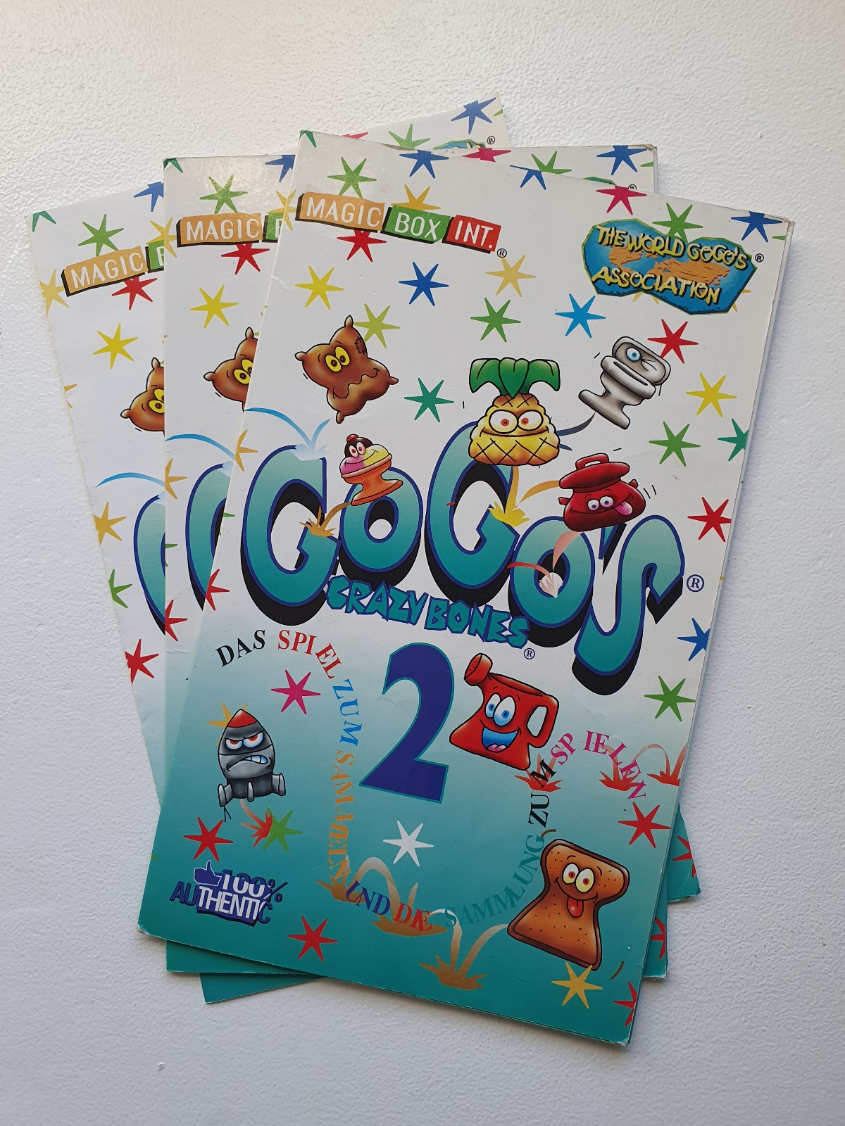 German Gogos 2 sticker sheet – Gogo’s Crazy Bones 2