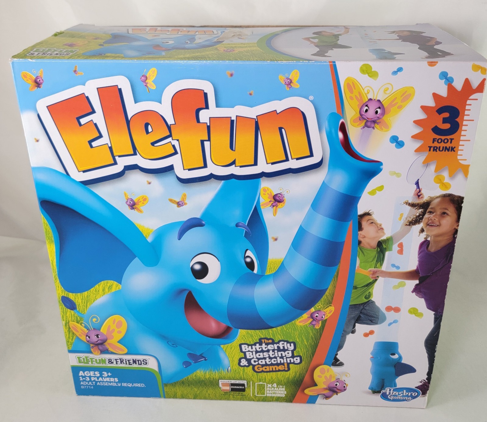Elefun Butterfly Catching Game Near Complete Missing 1 Butterfly Tested & Works