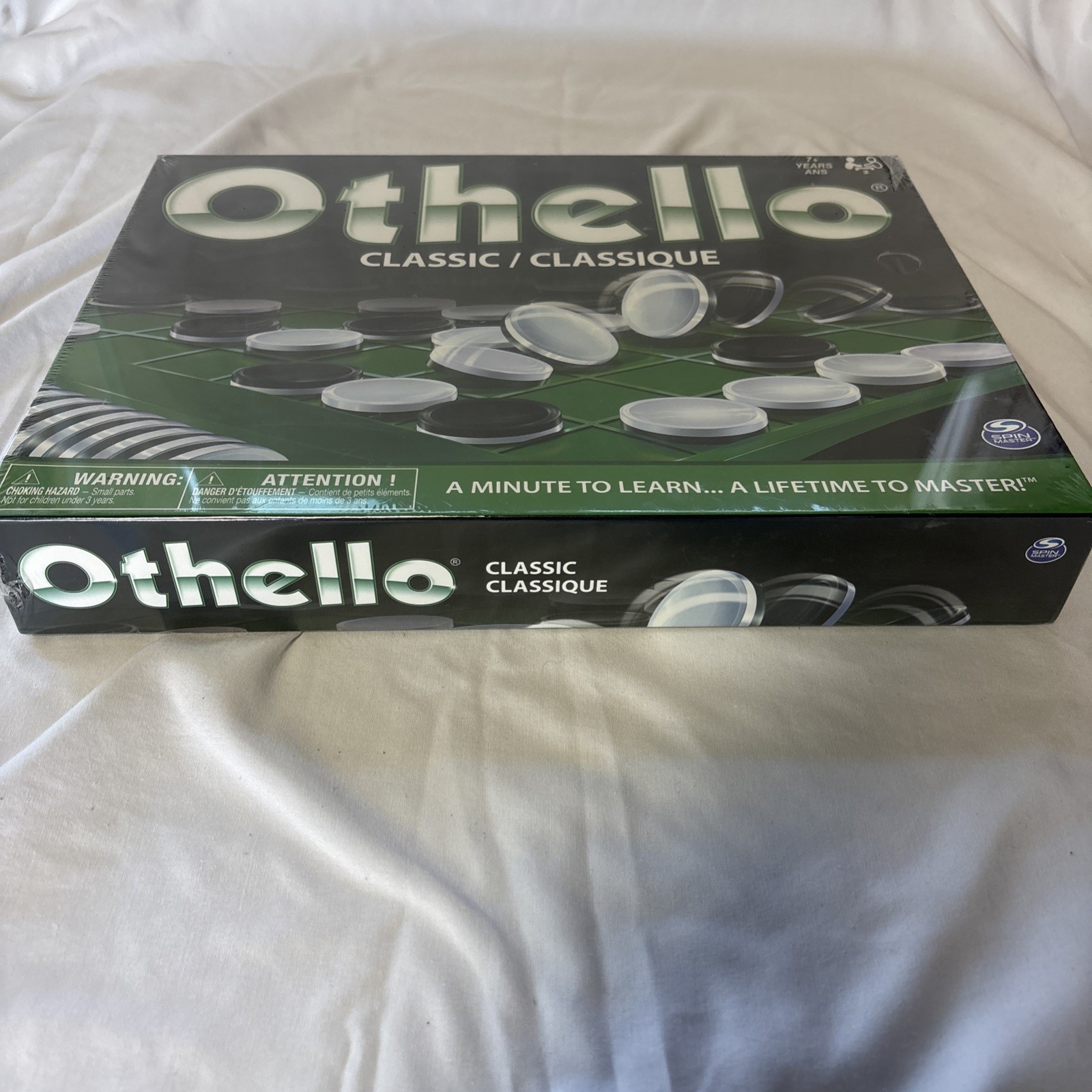 Othello Classic Board Game Spin Master Strategy Factory Sealed