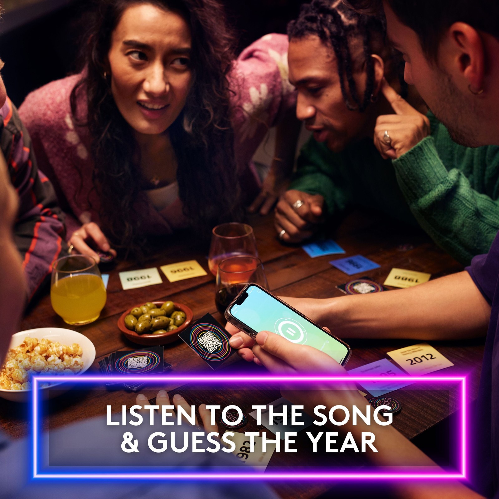 Hitster – the Music Party Card Game, Fun Music Card Game, 2-10 Players