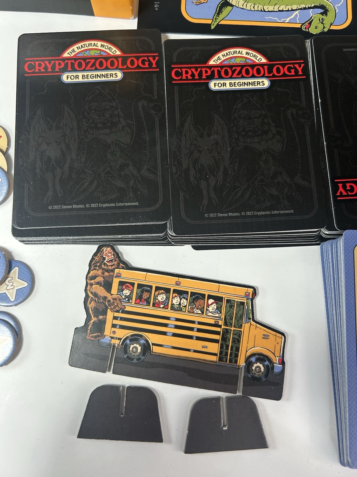Cryptozoology For Beginners Board Game Complete Clean Pristine Collector Gamer