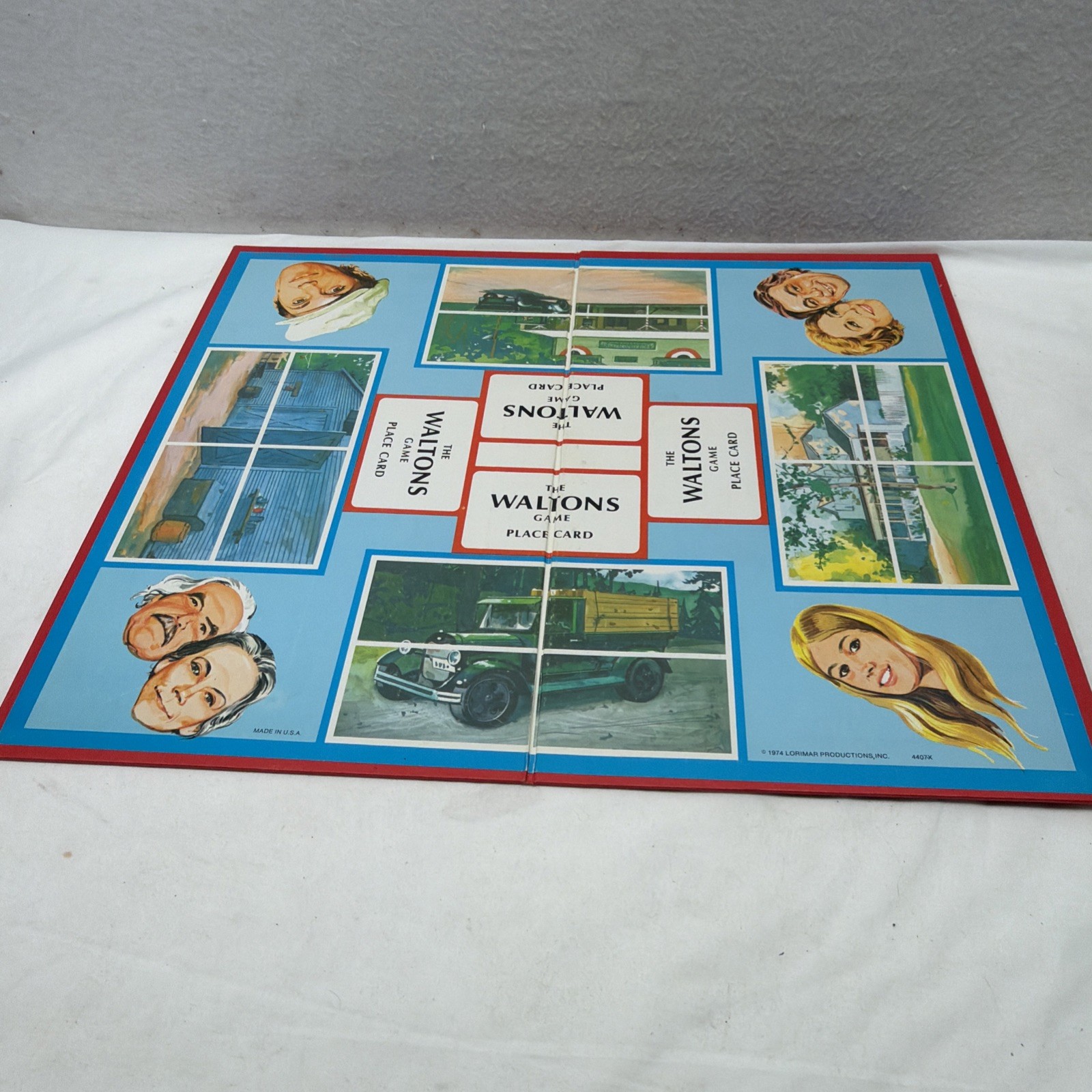 1974 The Waltons Game by Milton Bradley Complete in GREAT CONDITION
