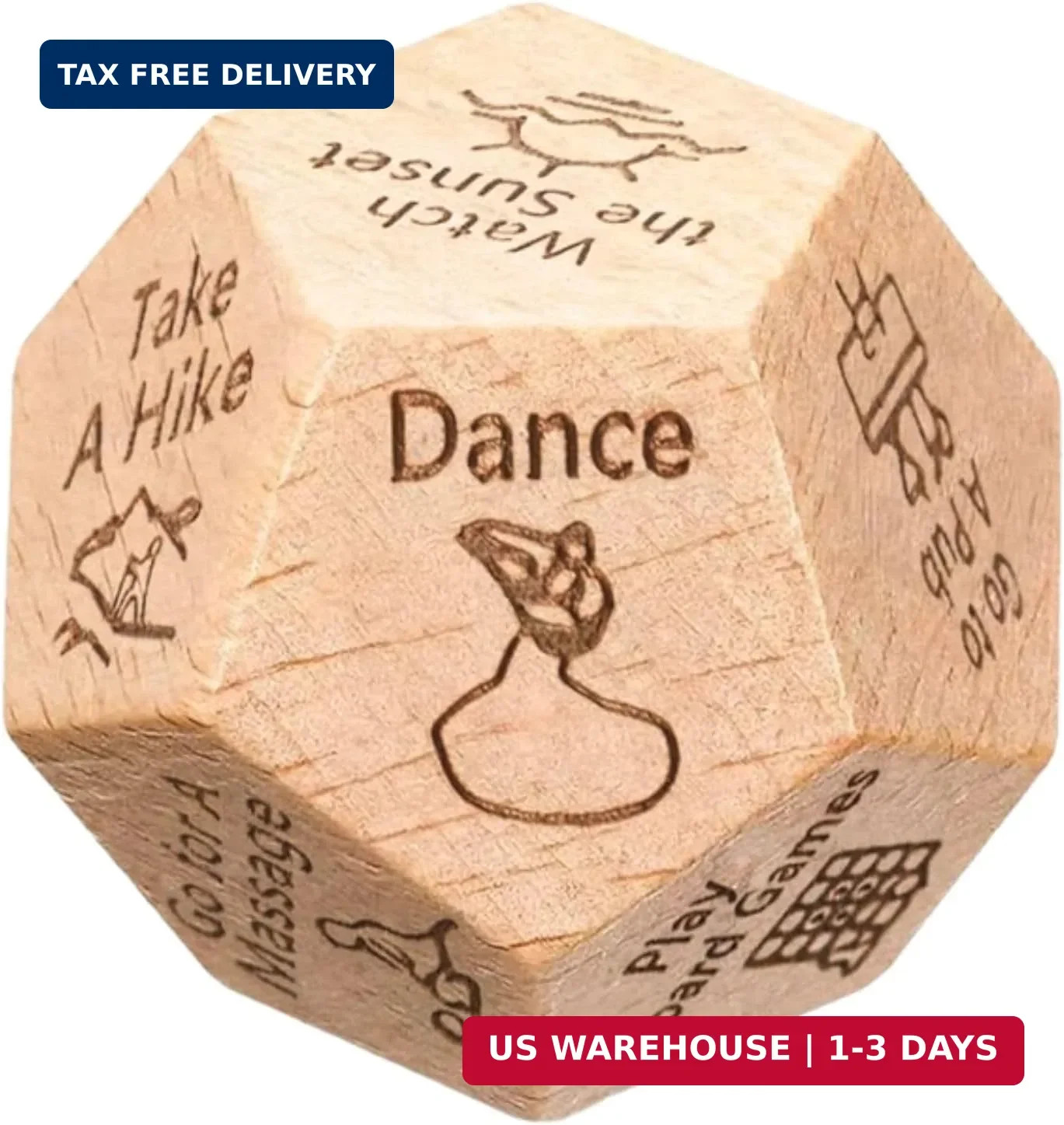 Activity Dice Couple Date Night Dice Ideas Gifts for Men Women Activity Decision