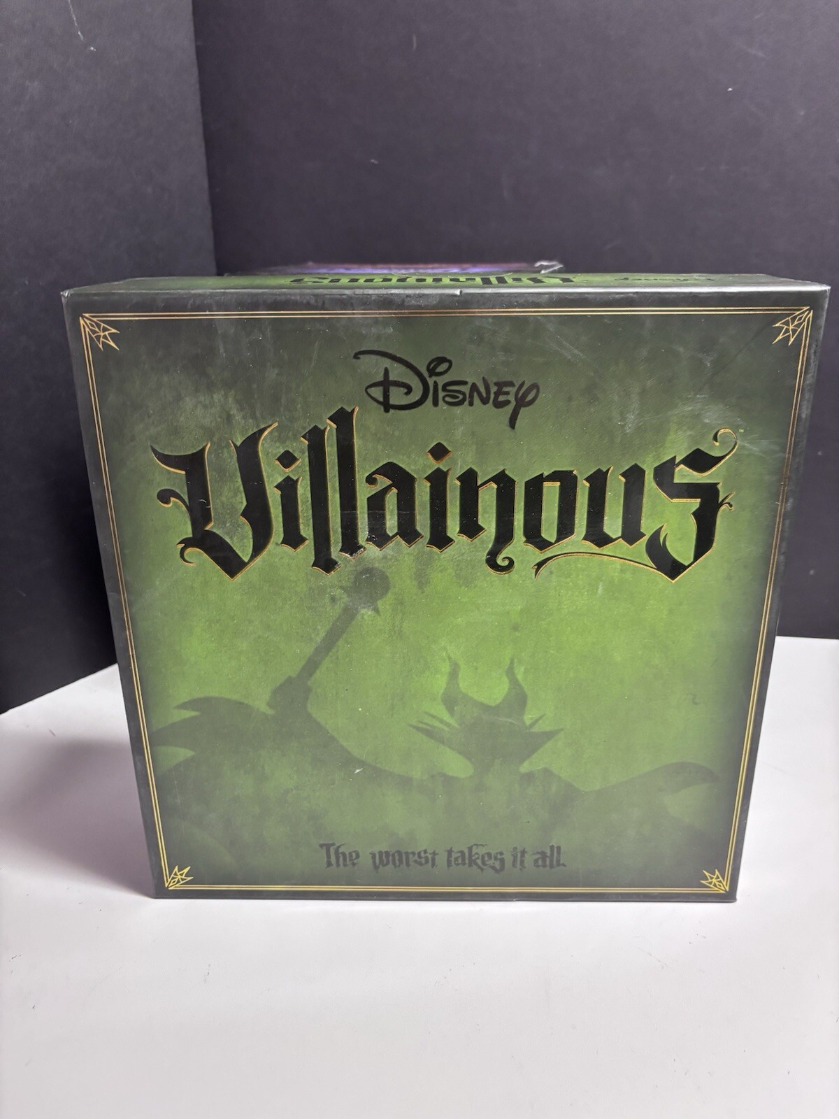 Disney VILLAINOUS Board Game w/2 Expansions (Wicked to the Core, Evil Prepared)