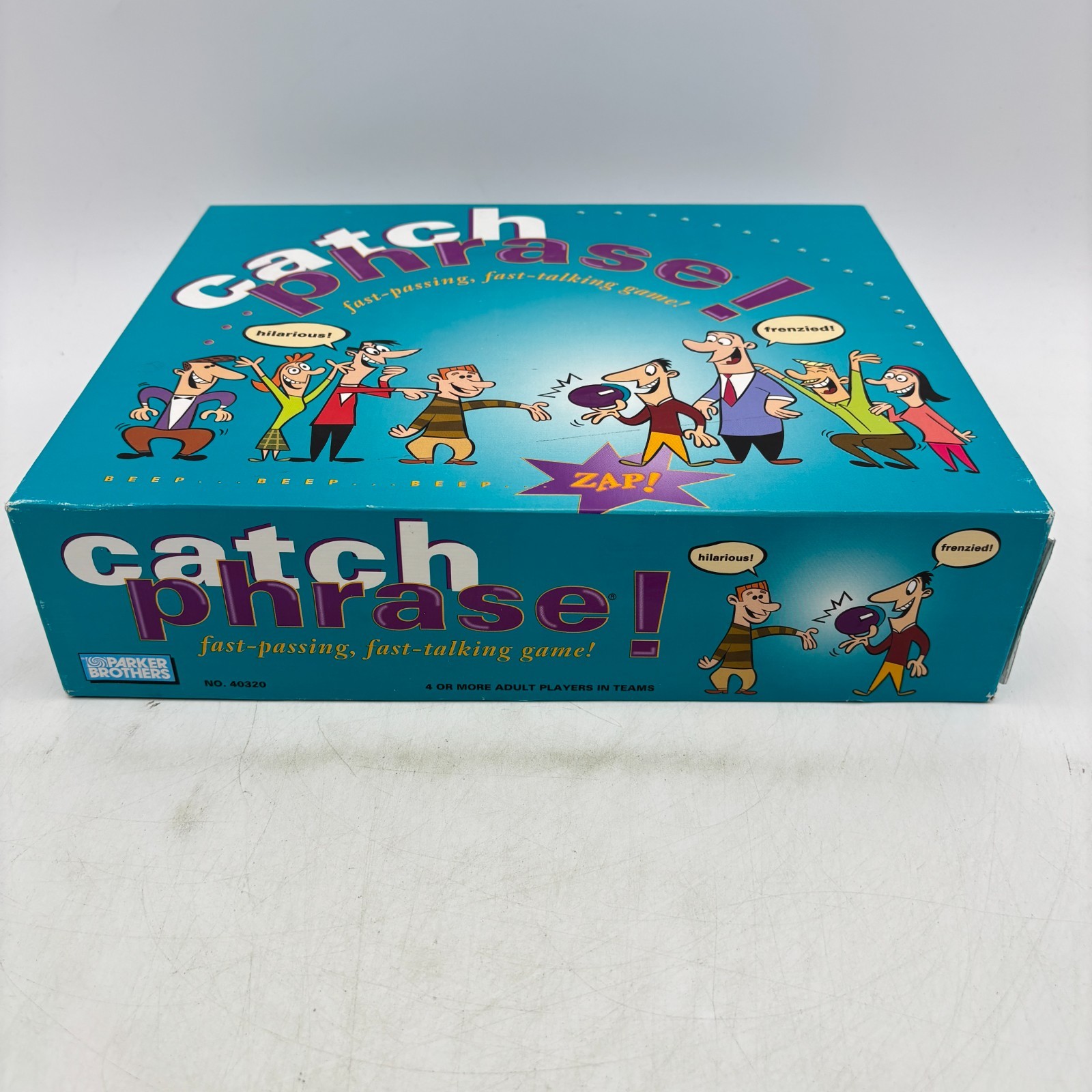 VINTAGE Catch Phrase Game COMPLETE WORKS Parker Brothers 1994 90s Words