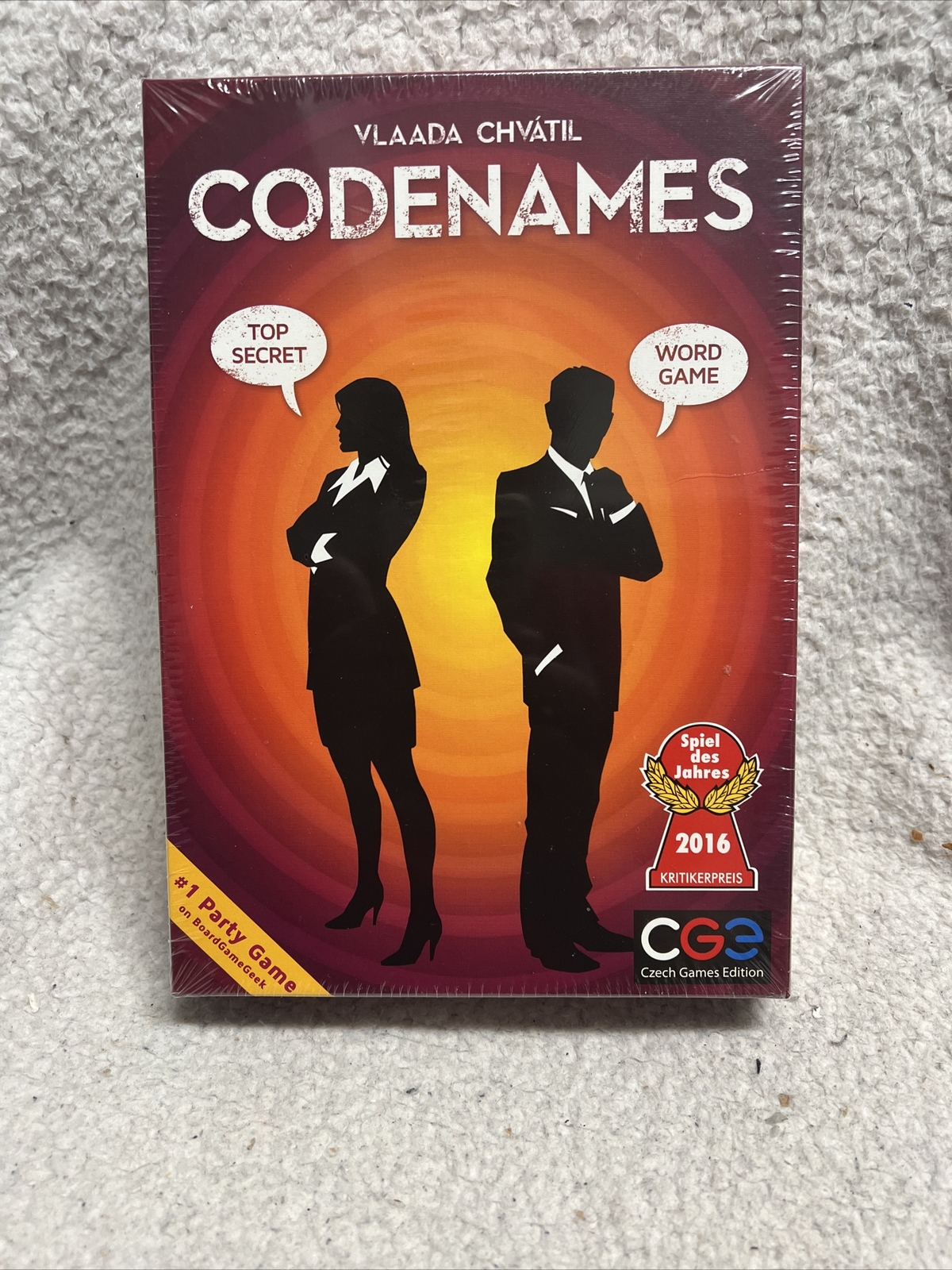 Codenames Board Game Original Czech Games Edition #1 Party Game On BoardGameGeek