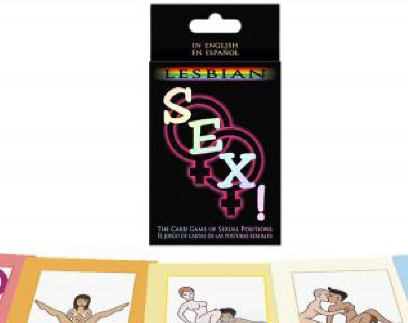 ADULT CARD GAME: LESBIAN SEX! Couples Fun Foreplay Sex Positions Amusement Game