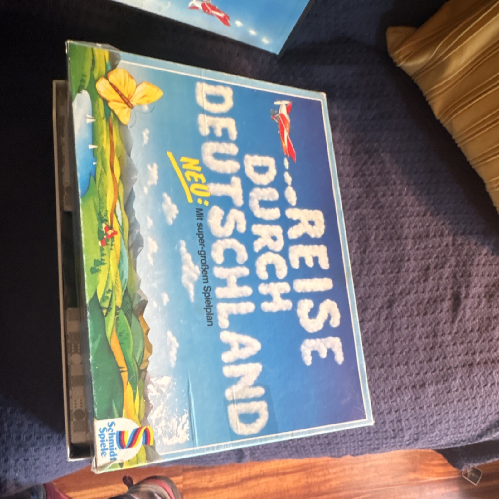 Schmidt Spiele Reise durch Deutschland Board Game Maps 2-6 Players Mit super-gr…