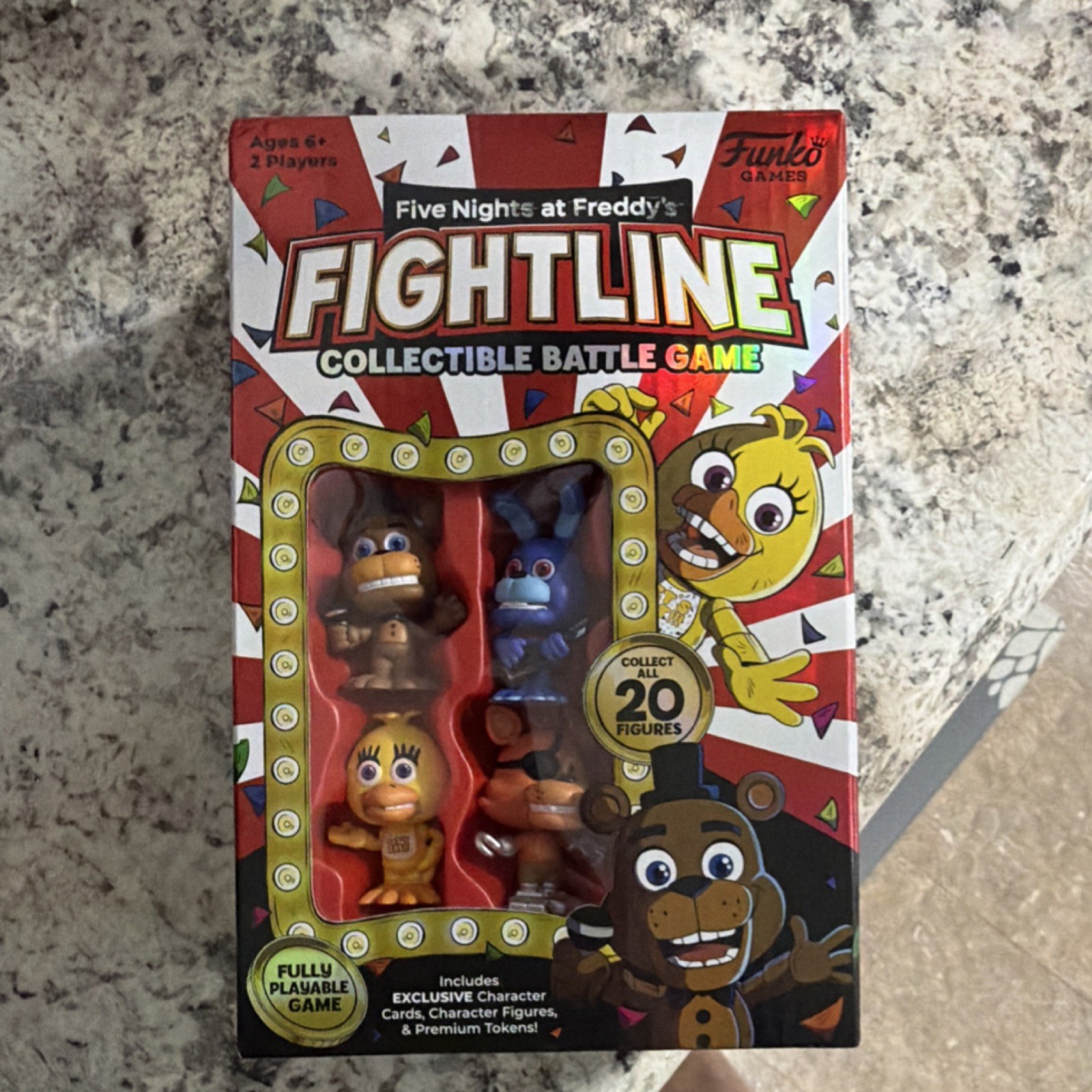Funko Games Five Nights at Freddy’s FightLine Premier Pack Collectible Battle