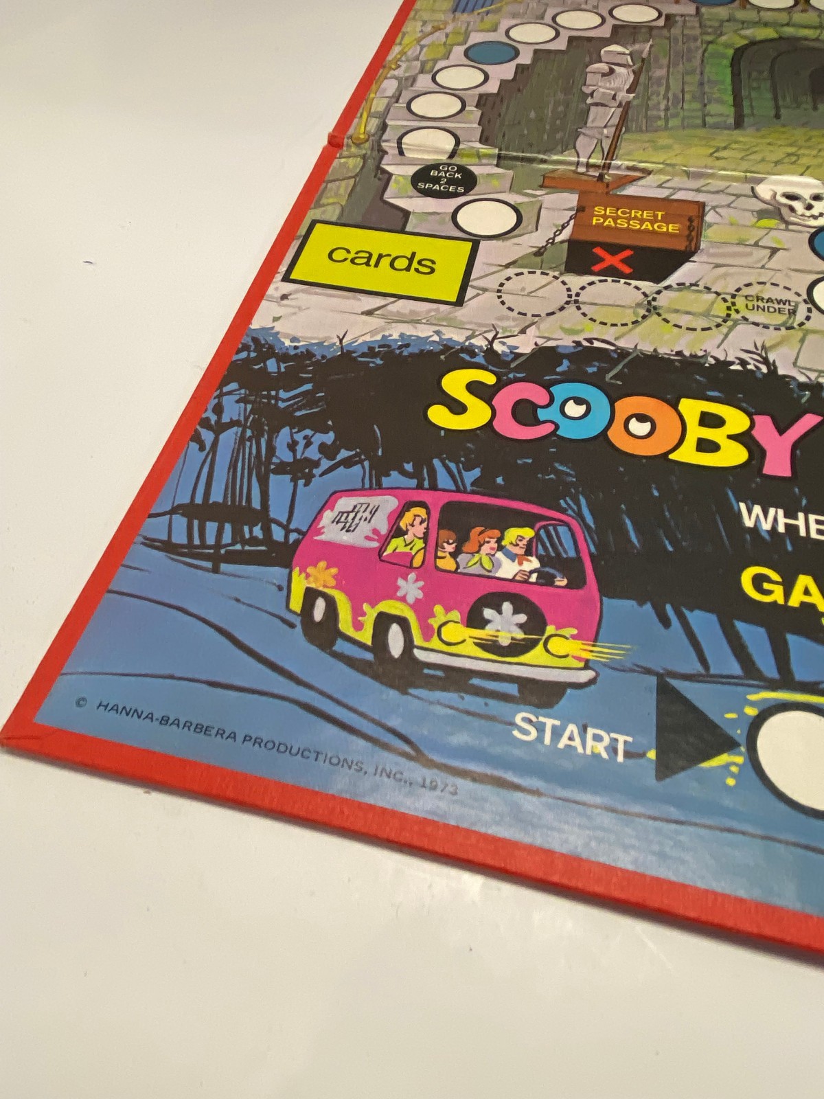 1973 Scooby Doo Where Are You Board Game by Milton Bradley – INCOMPLETE #4318