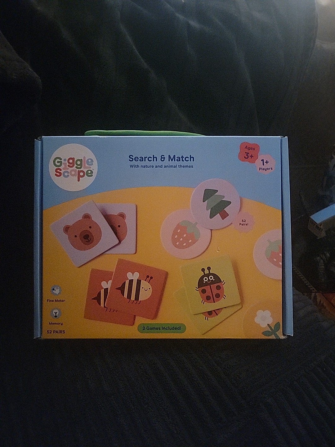 Gigglescape Search & Match Game Ages 3+ Brand New Sealed Box
