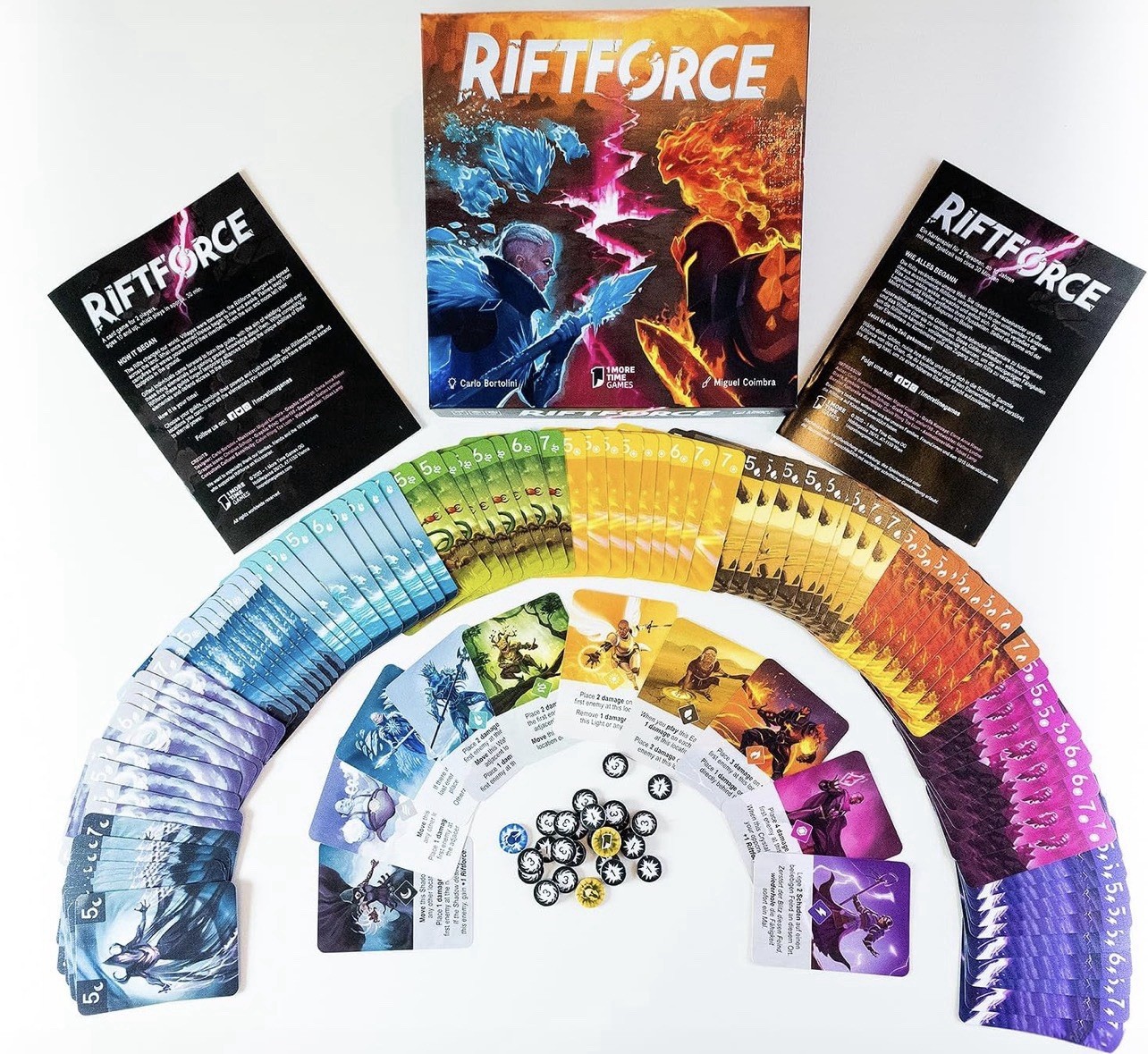 Riftforce Strategy Card Game by Capstone Games | 2 Player Duel | Brand New